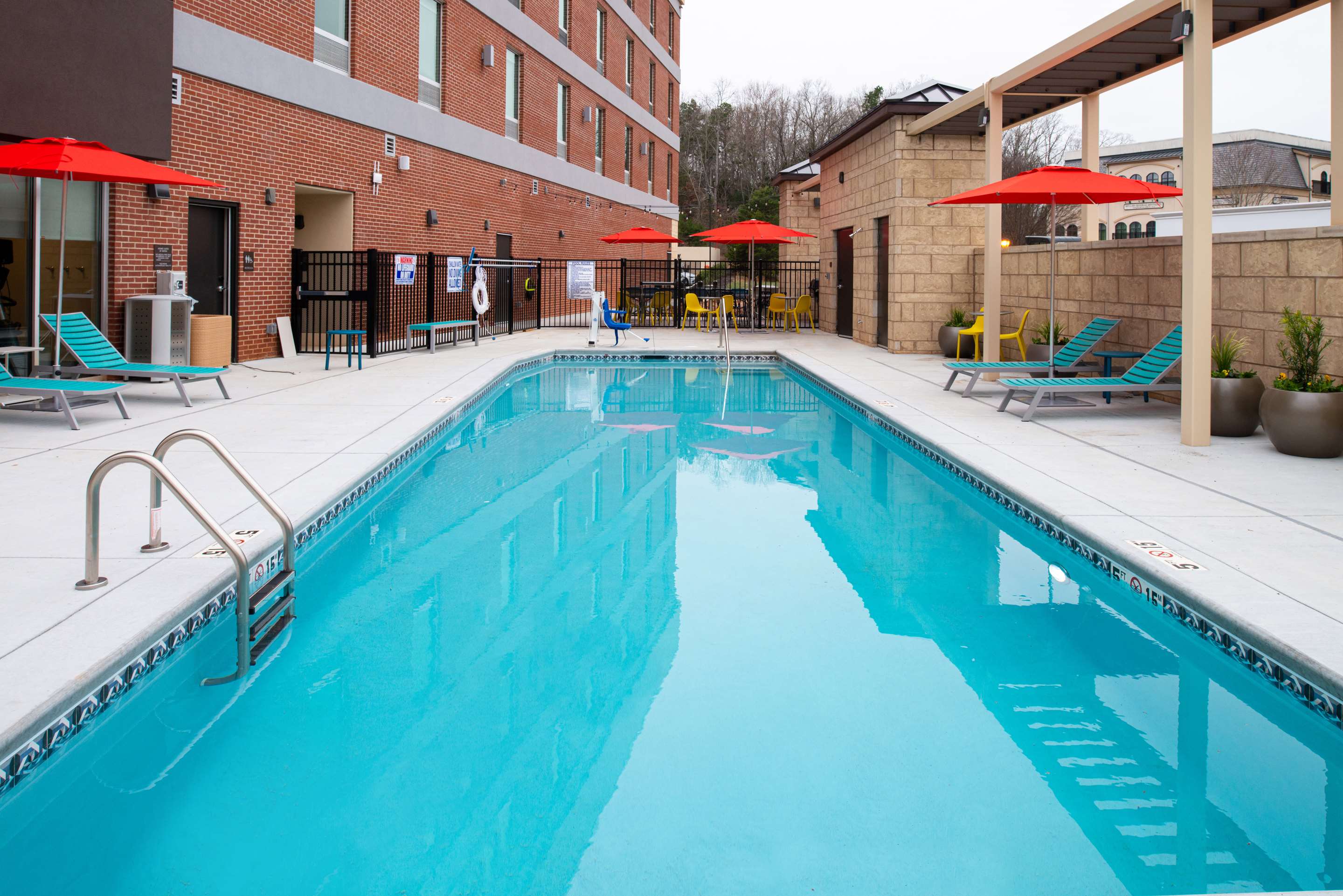 Pool | Home2 Suites by Hilton Charlotte Mooresville