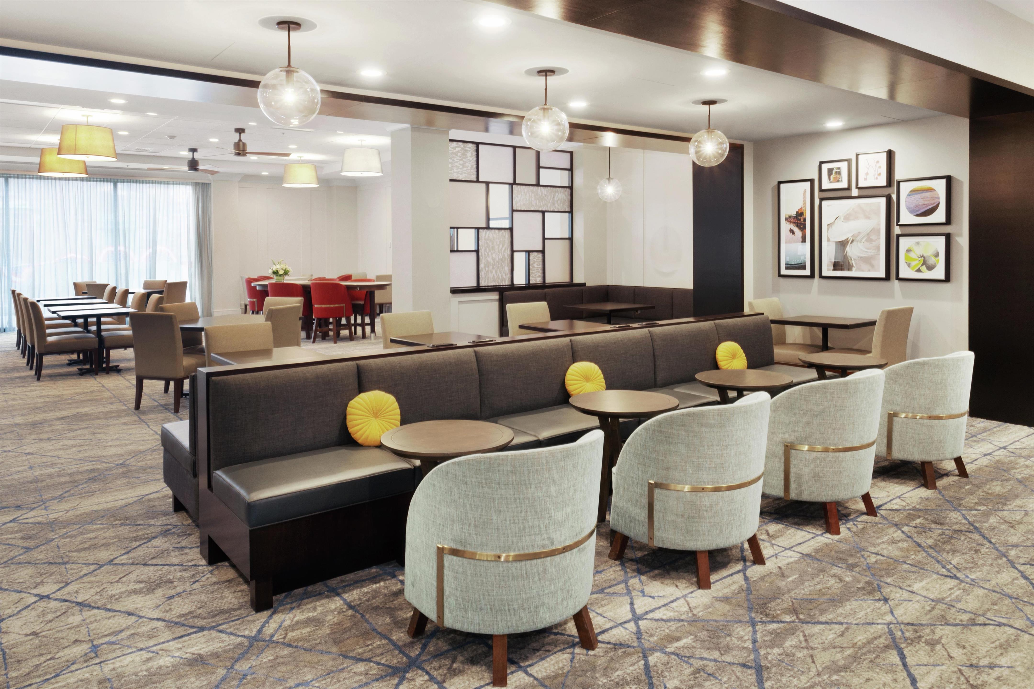 Lobby | Homewood Suites by Hilton Providence Downtown