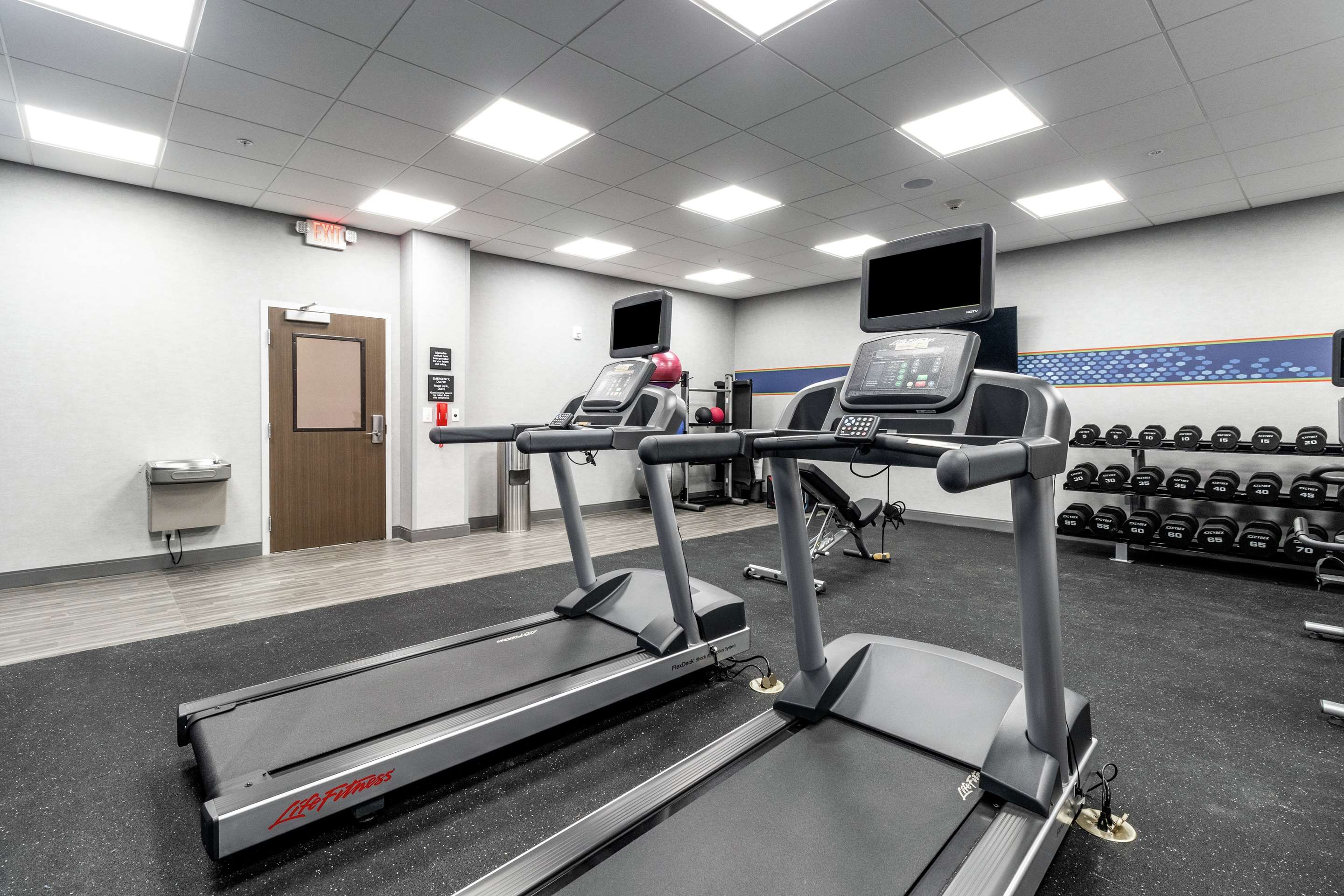 Health club fitness center gym