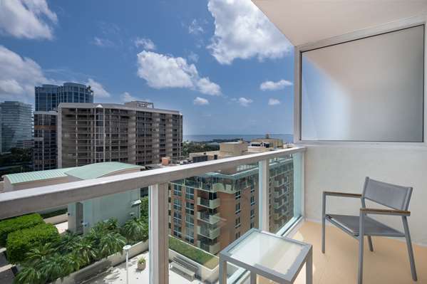 2 Queen Beds, Non-Smoking, City View, Balcony, Flat Screen Television, Microwave And Refrigerator, Kitchenette