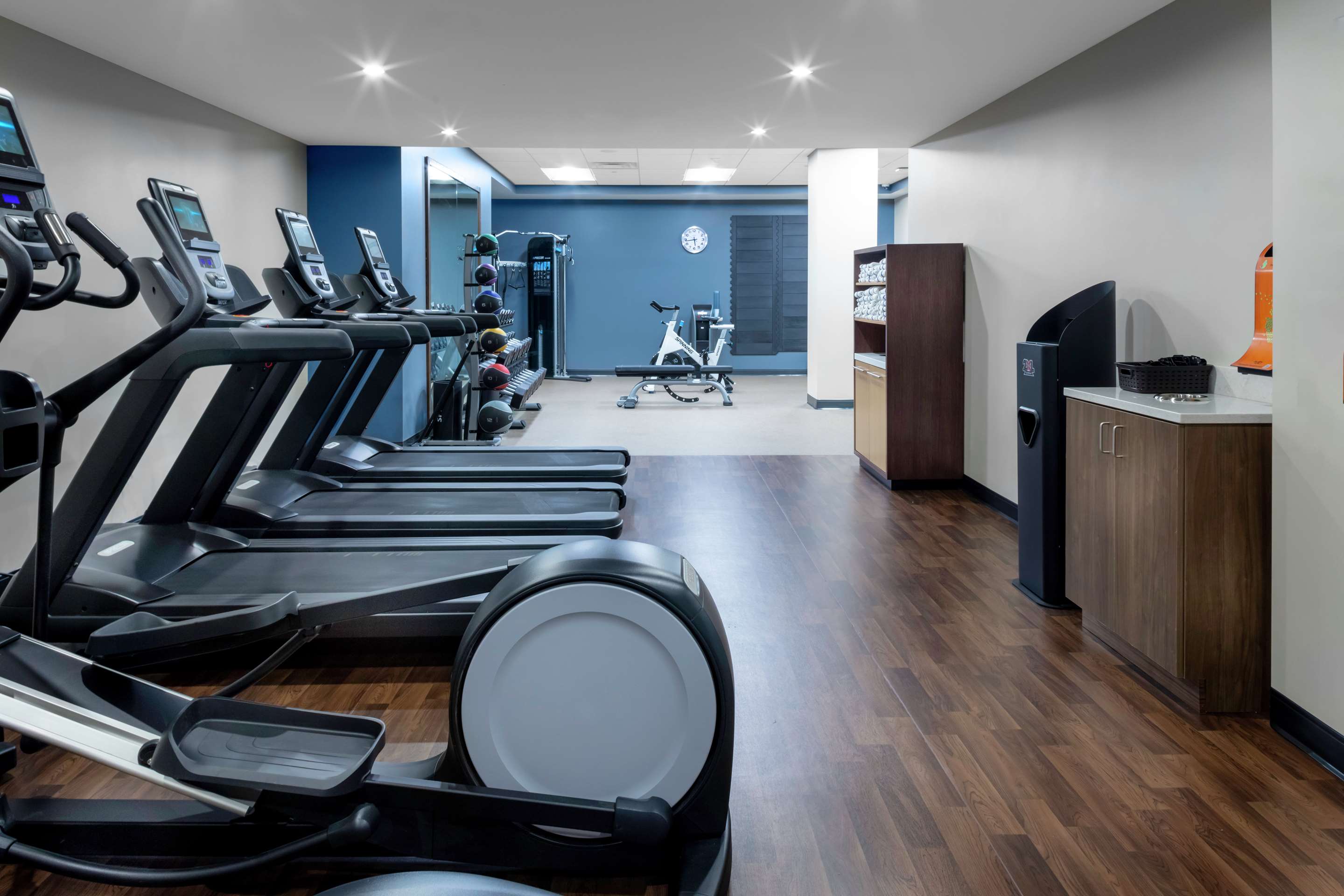 Health club fitness center gym