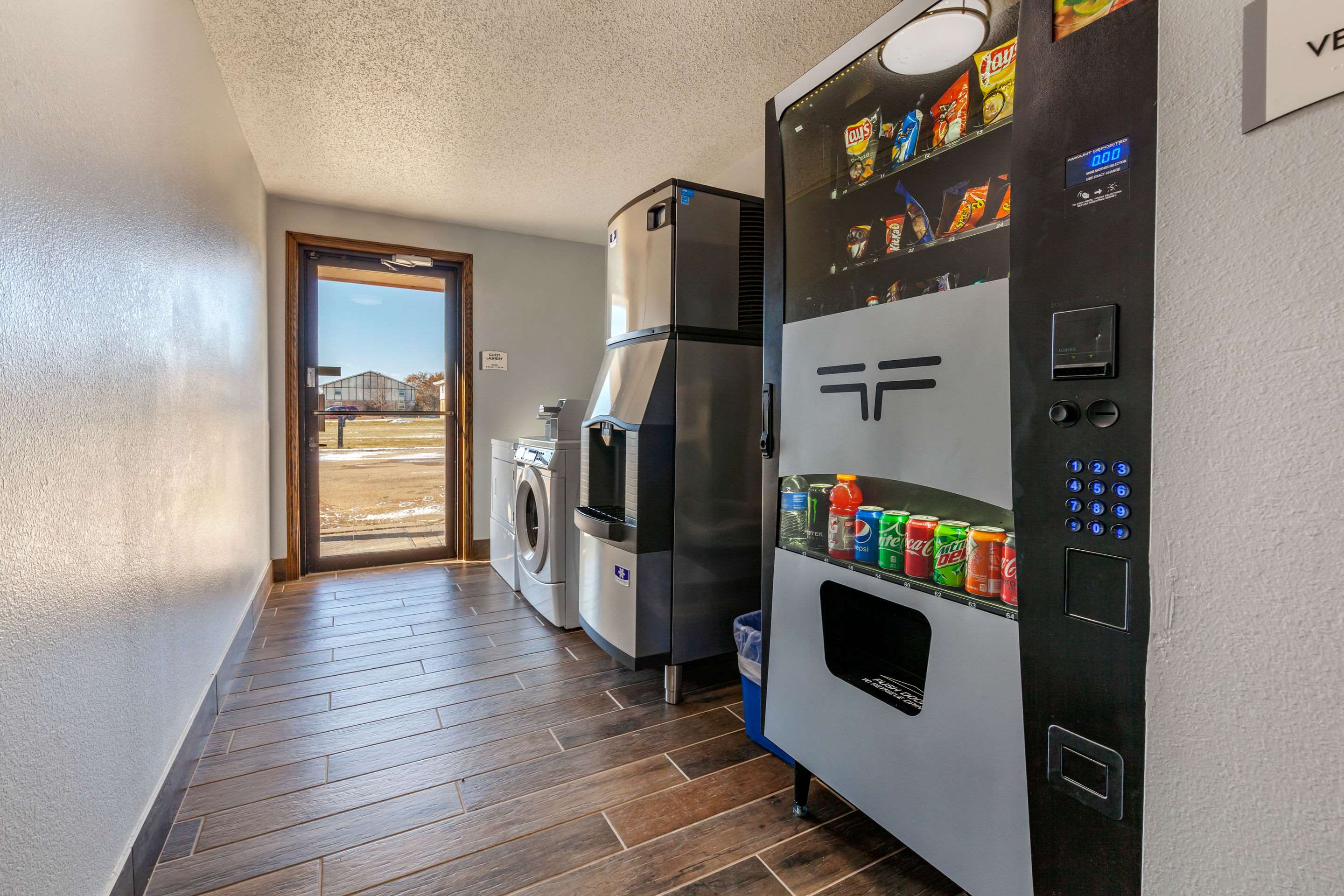 Guest laundry facilities