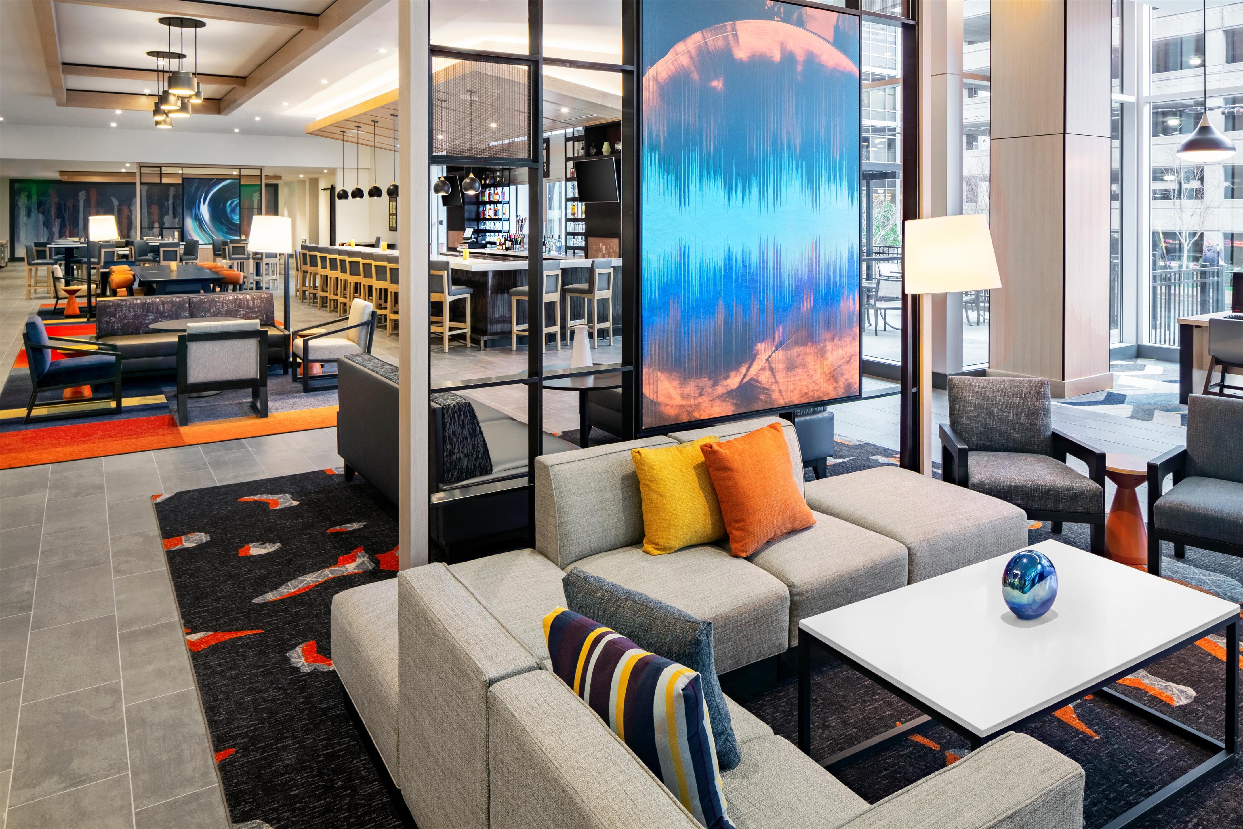 Lobby | Hyatt House Nashville at Vanderbilt