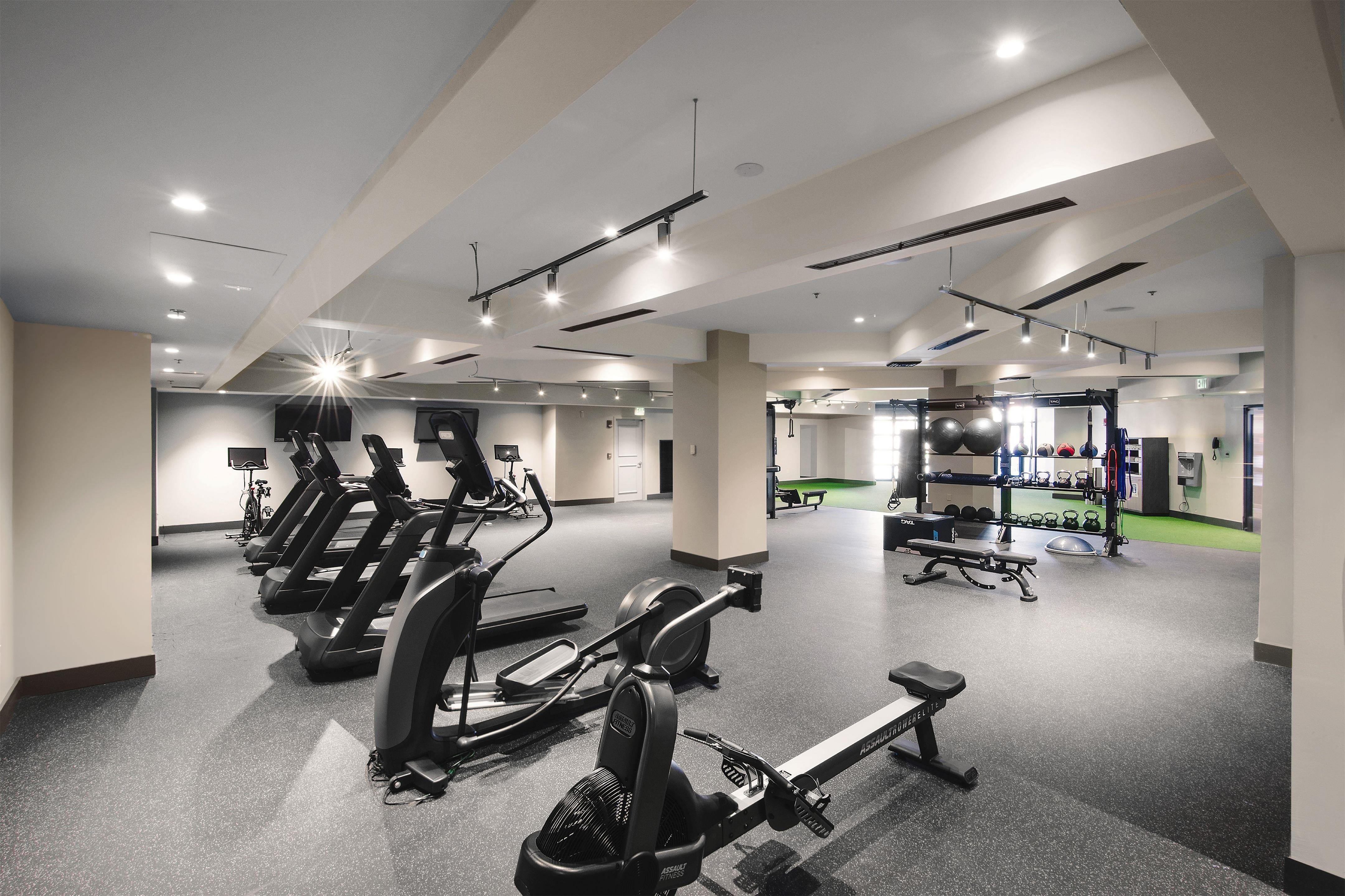Health club fitness center gym | Hilton Birmingham Downtown at UAB