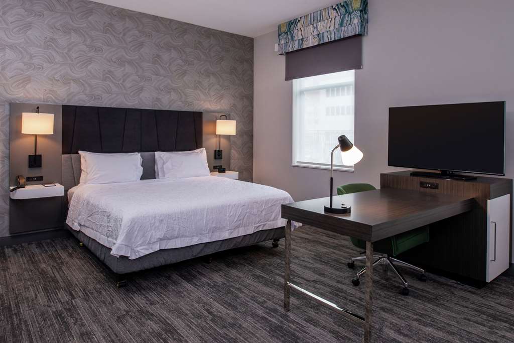 Hampton Inn & Suites by Hilton Winston-Salem Downtown Room Type - 1KNG ACC STDO ROLLIN SHWR
