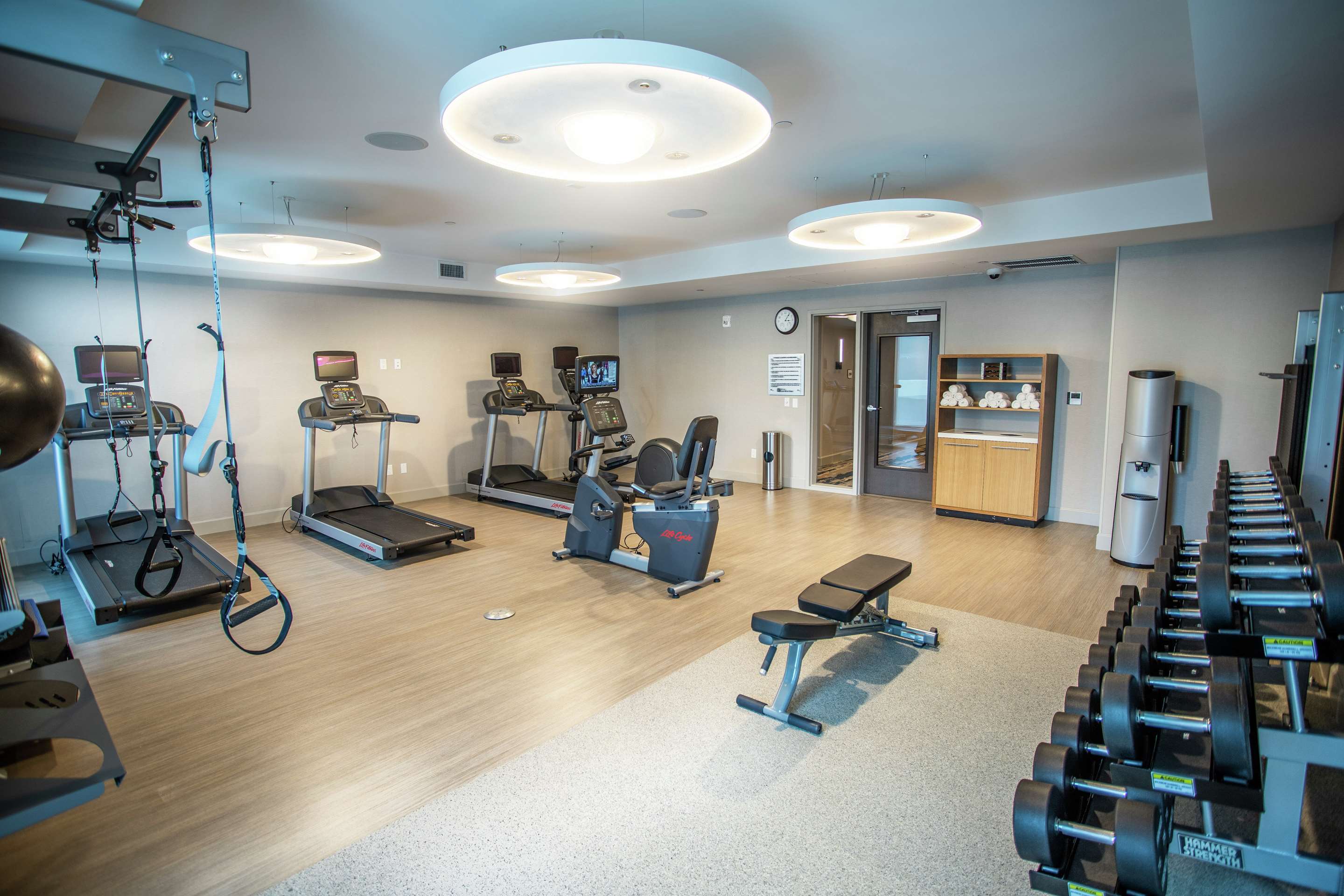 Health club fitness center gym