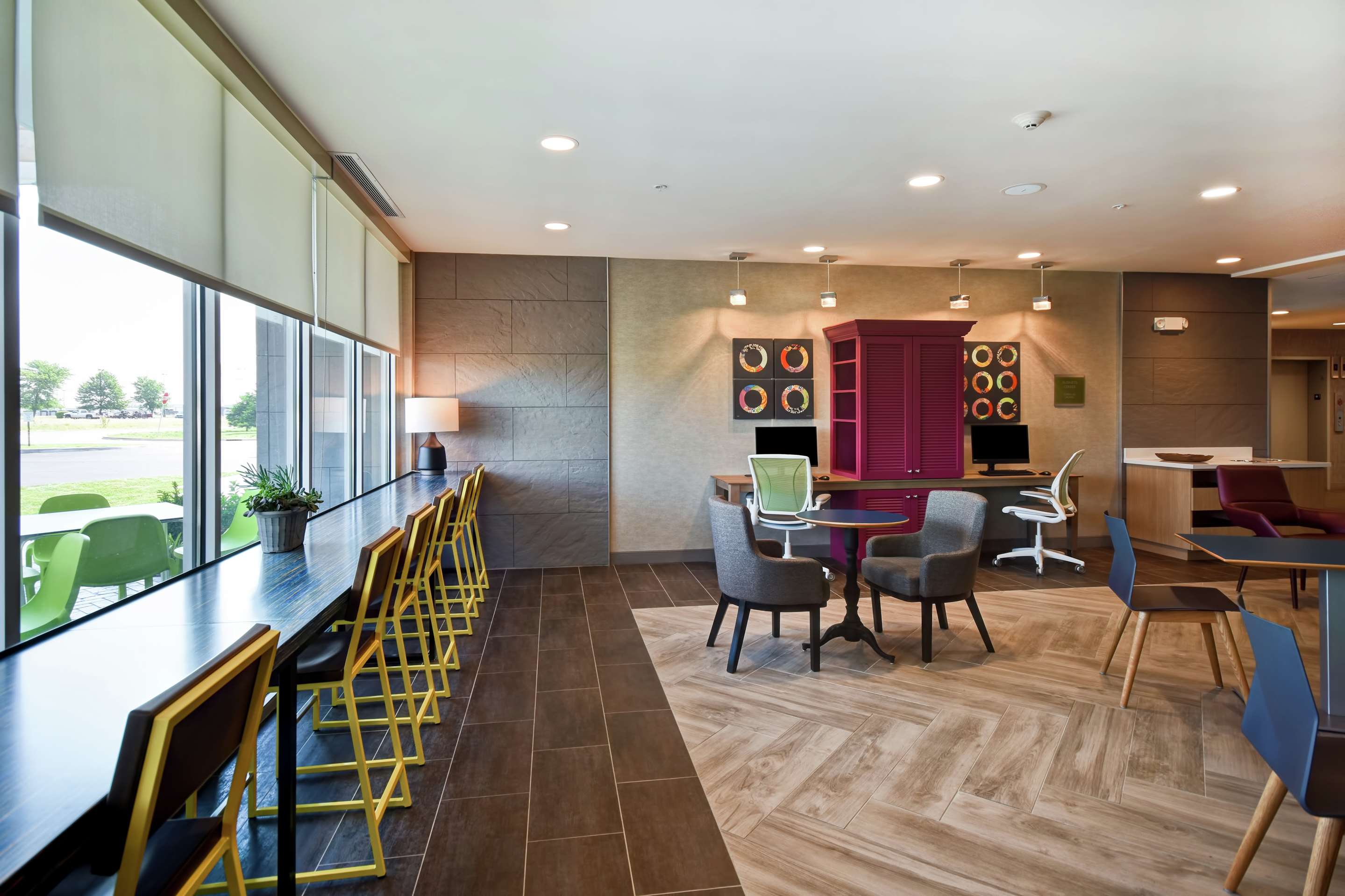 Business Center | Home2 Suites by Hilton Terre Haute
