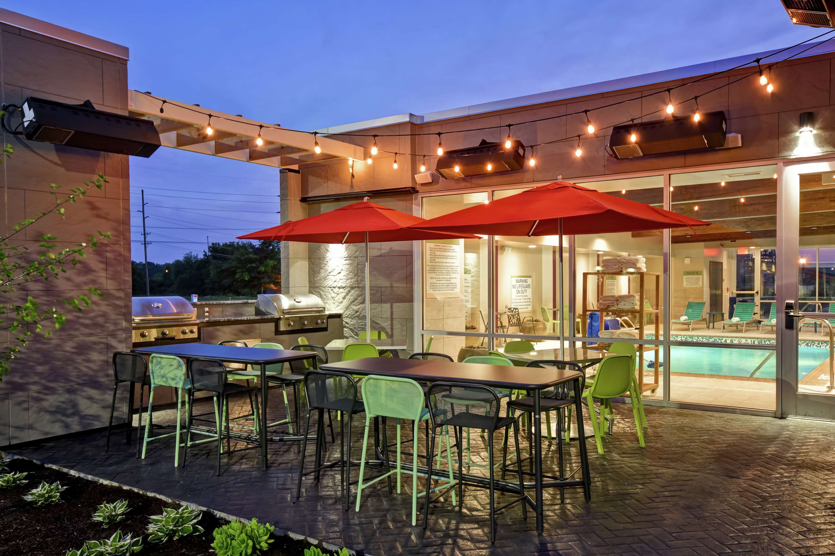 Pool | Home2 Suites by Hilton Terre Haute