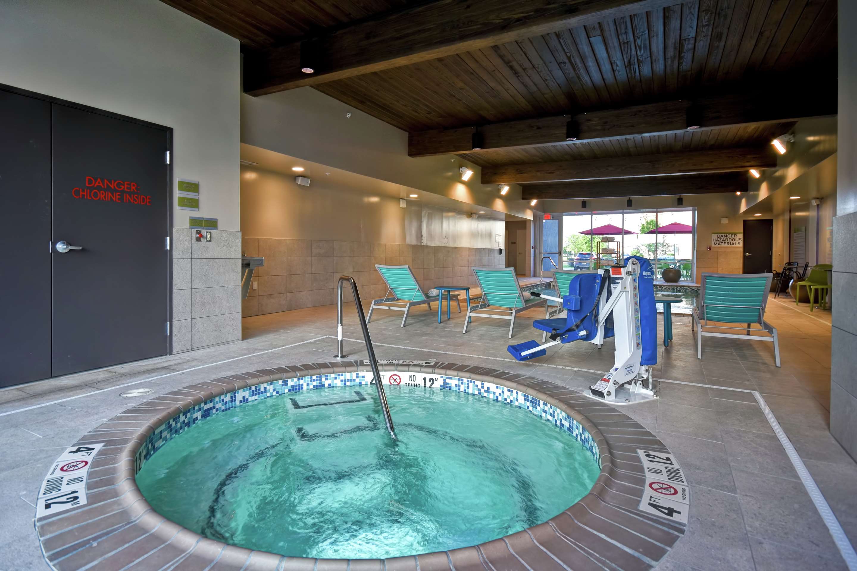 Pool | Home2 Suites by Hilton Terre Haute