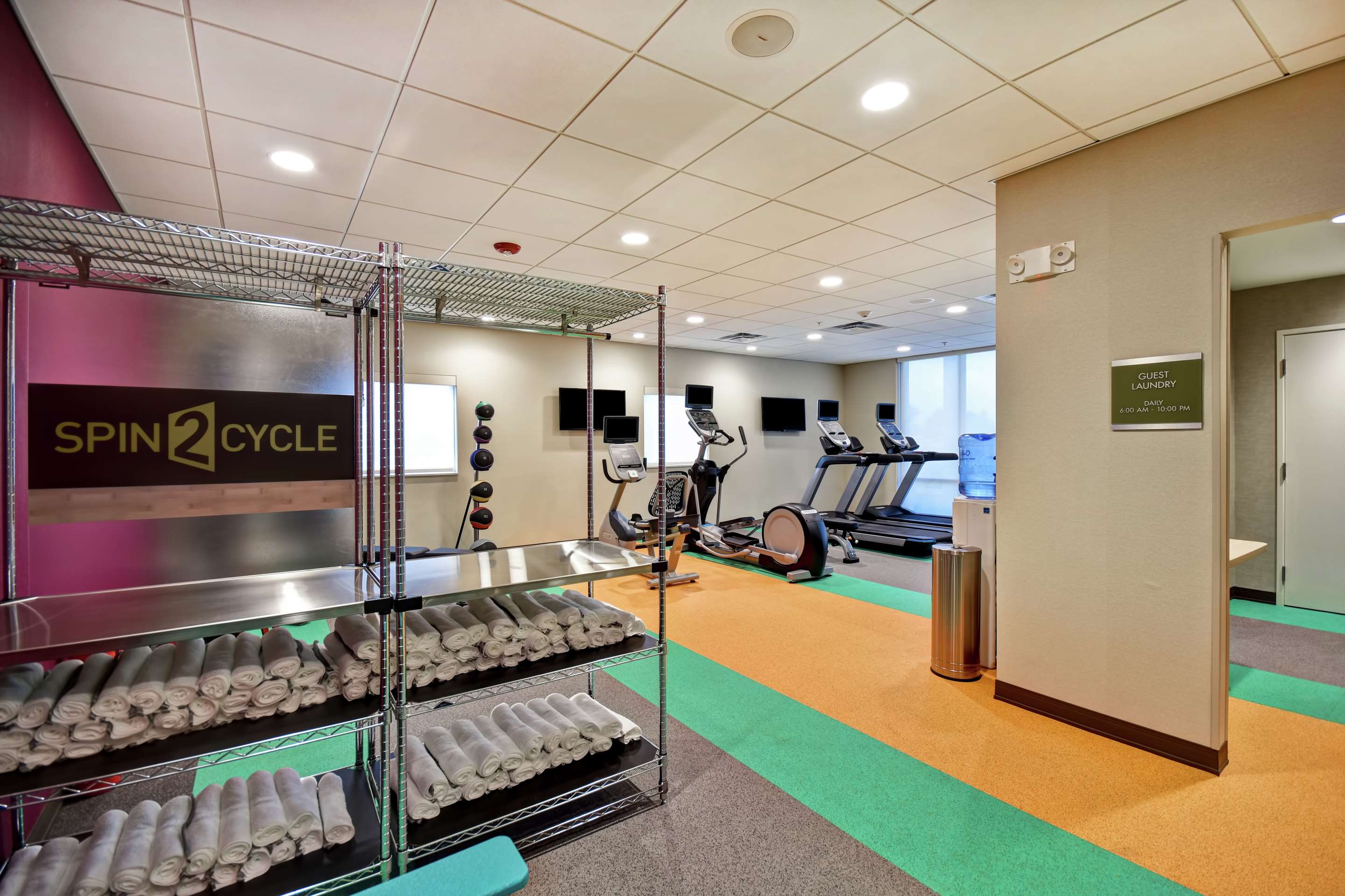 Health club fitness center gym | Home2 Suites by Hilton Terre Haute