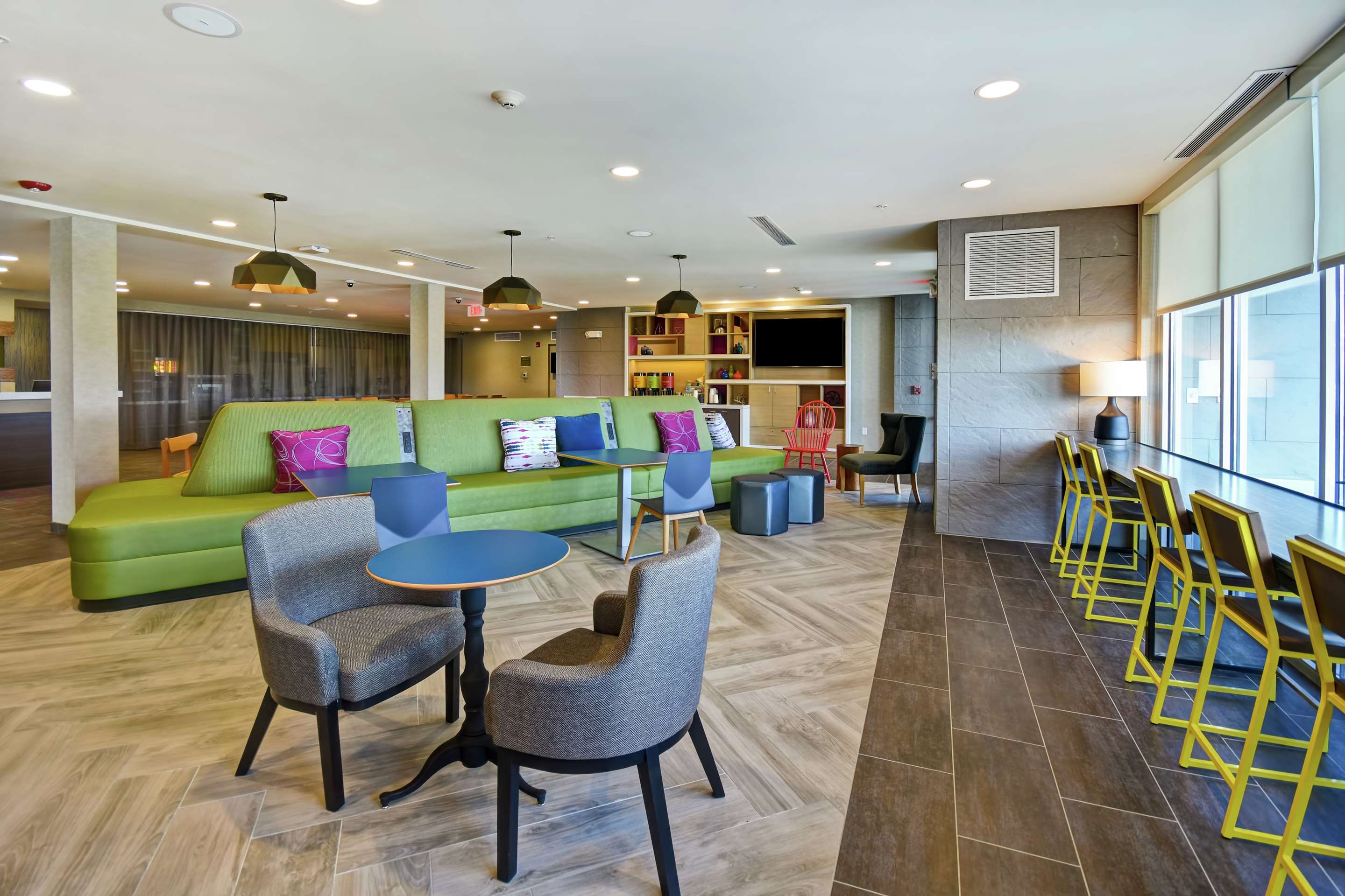 Lobby | Home2 Suites by Hilton Terre Haute