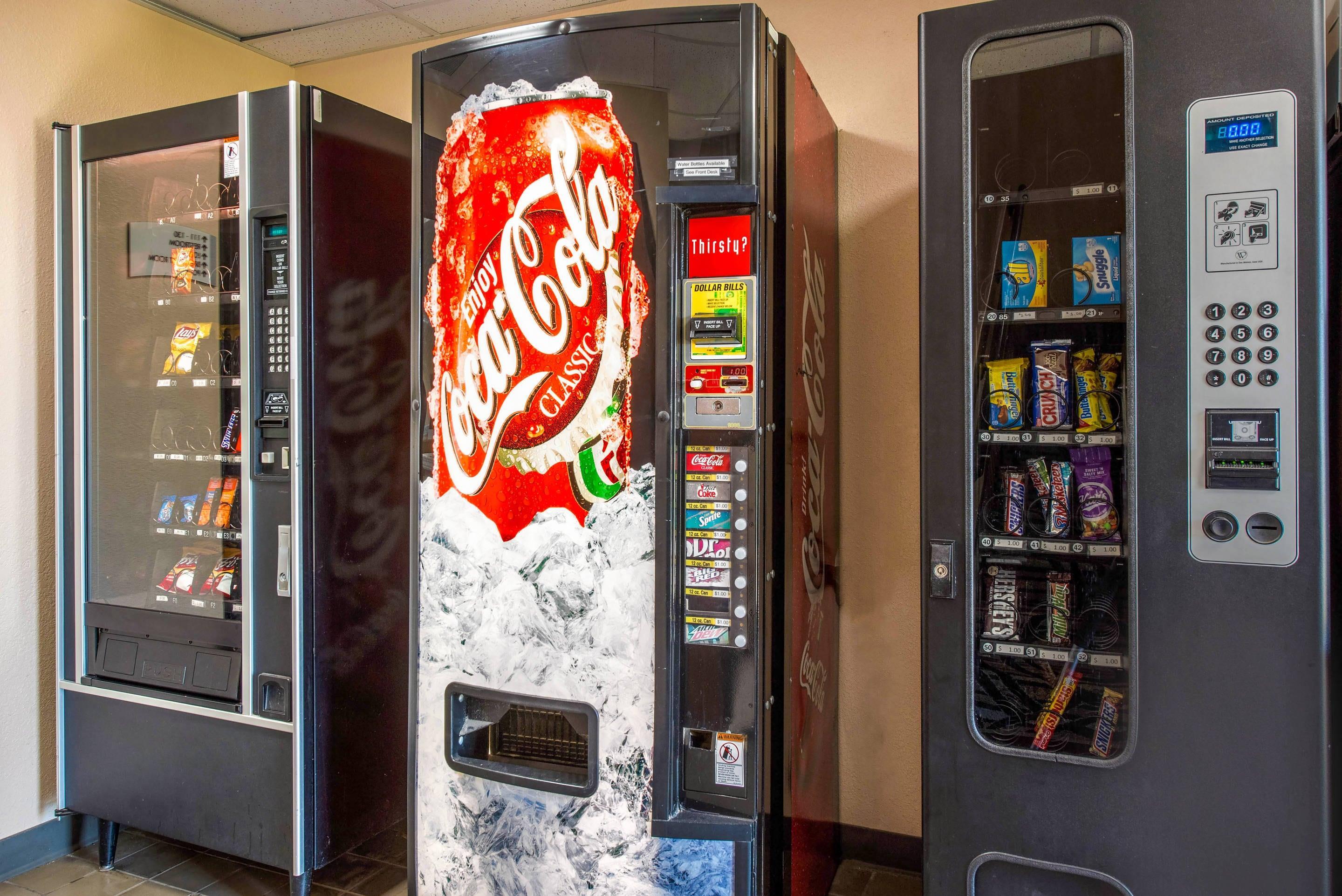 Hotel vending area