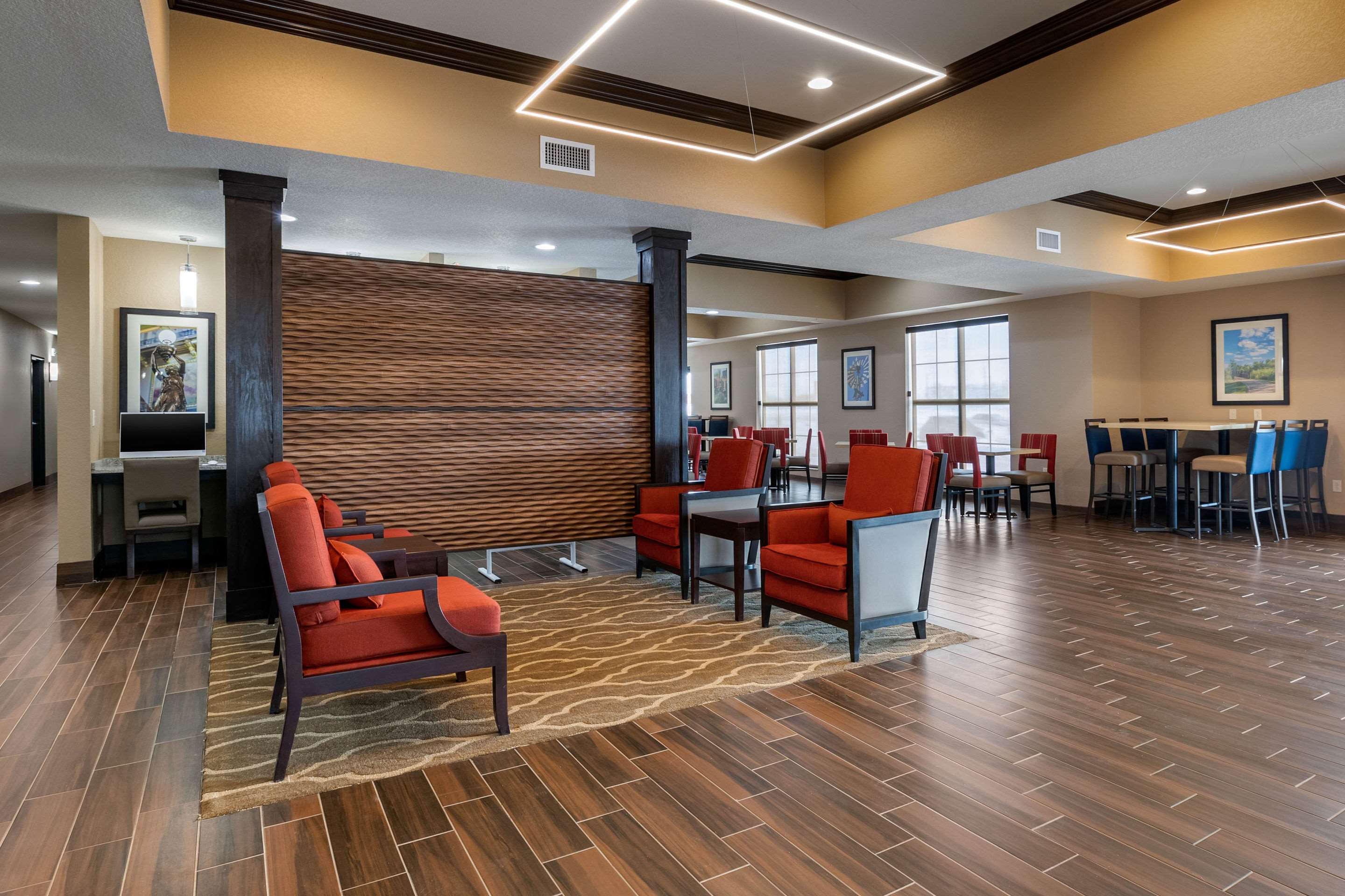 Hotel lobby
