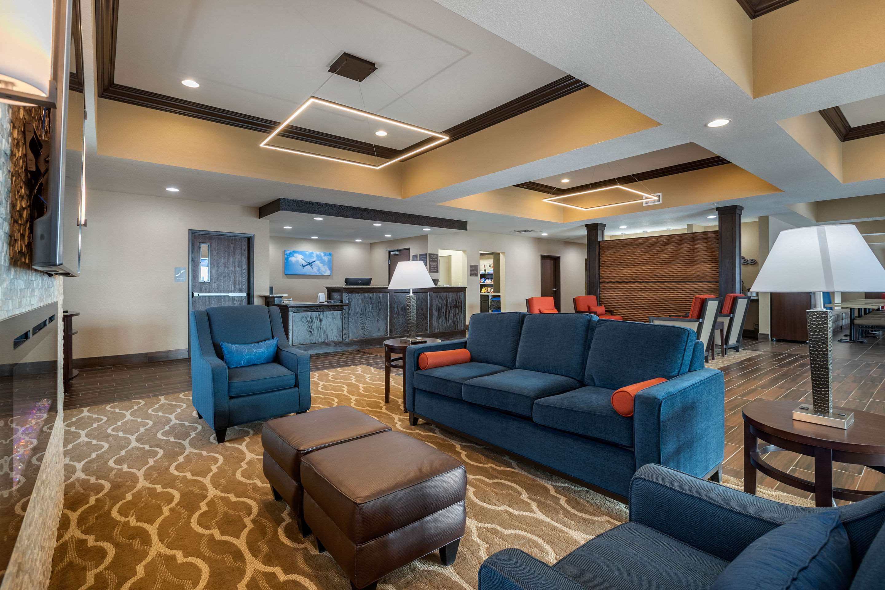 Hotel lobby