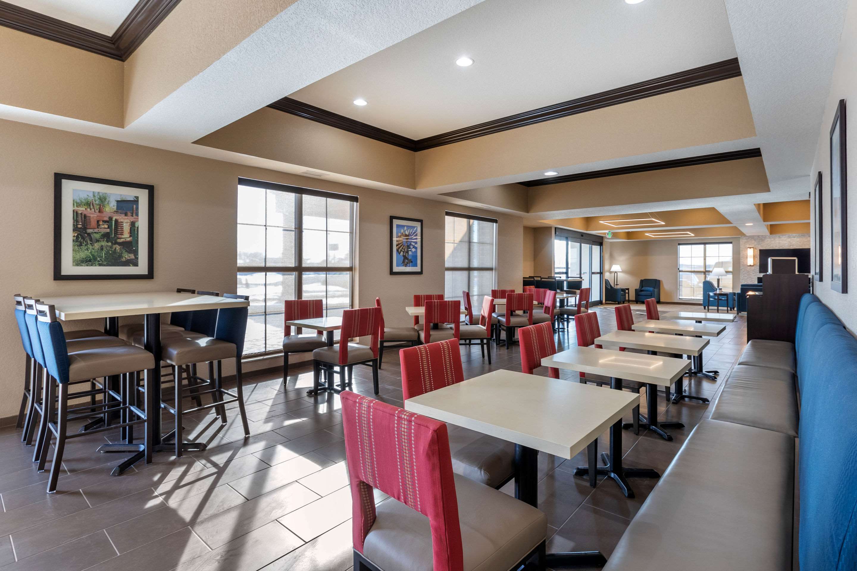 Breakfast area