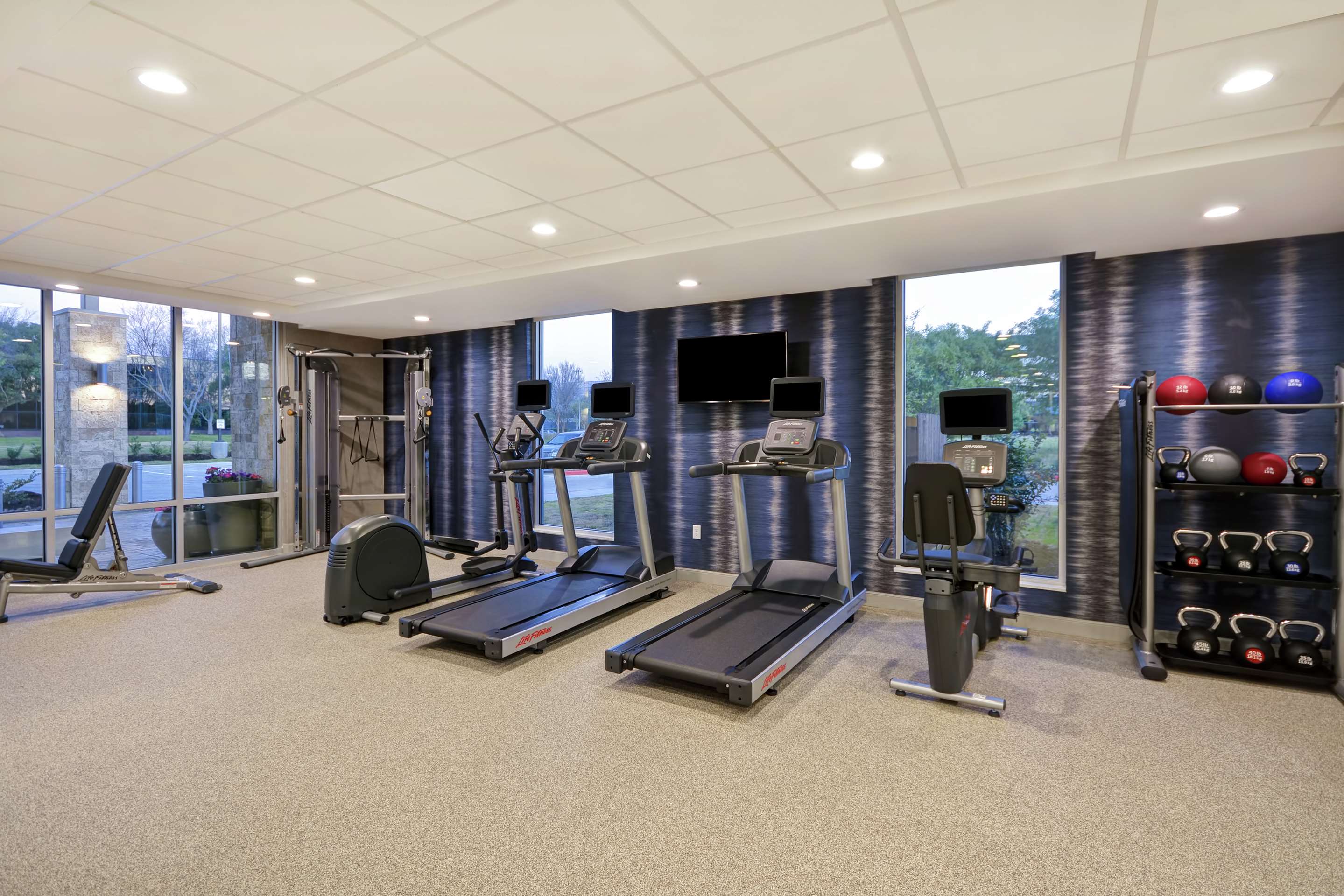 Health club fitness center gym | Home2 Suites Houston Westchase