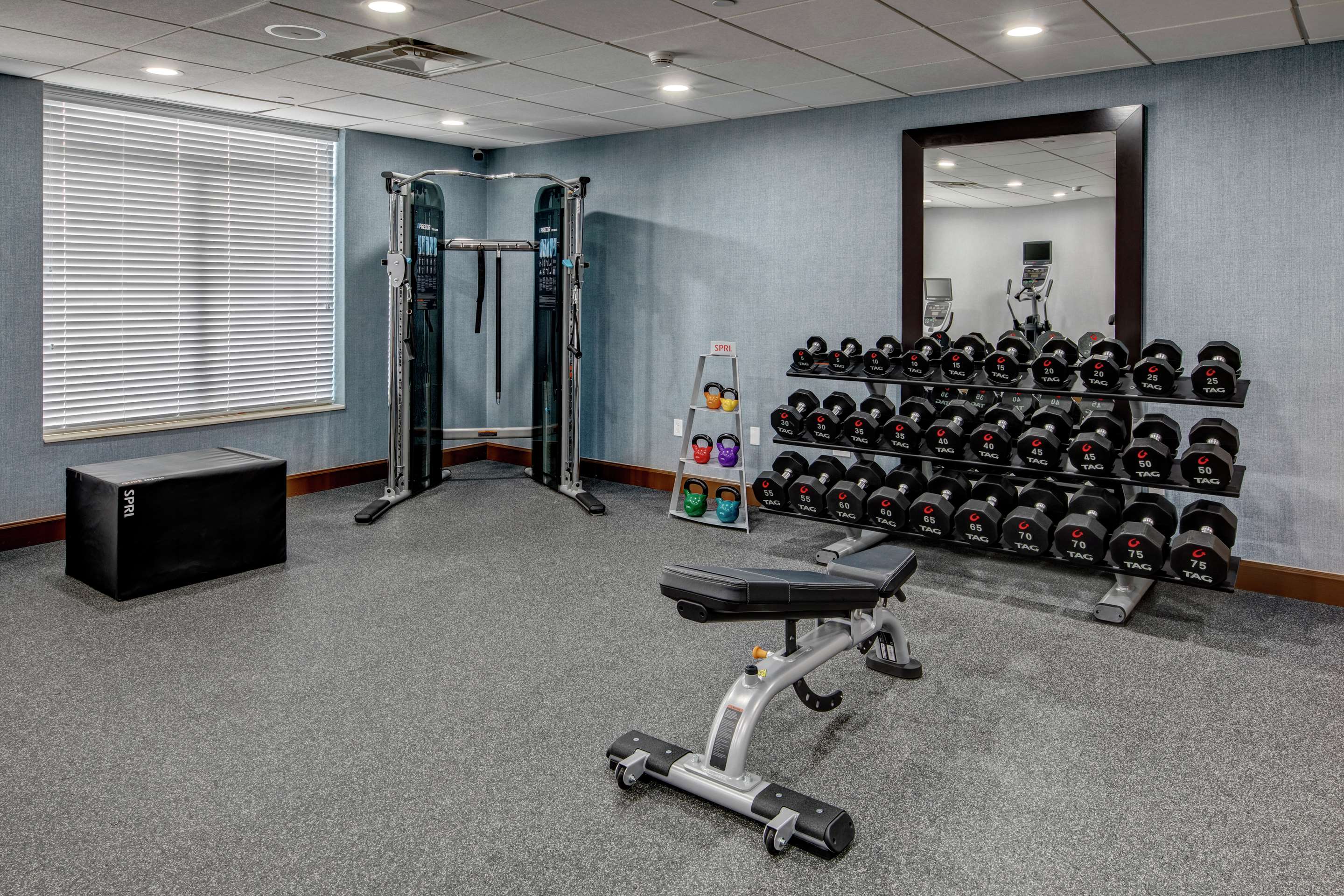 Health club fitness center gym