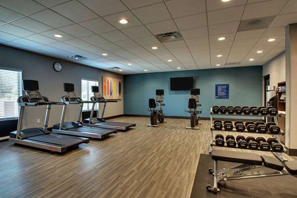 Fitness/ Exercise Room - Hampton Inn & Suites Southport