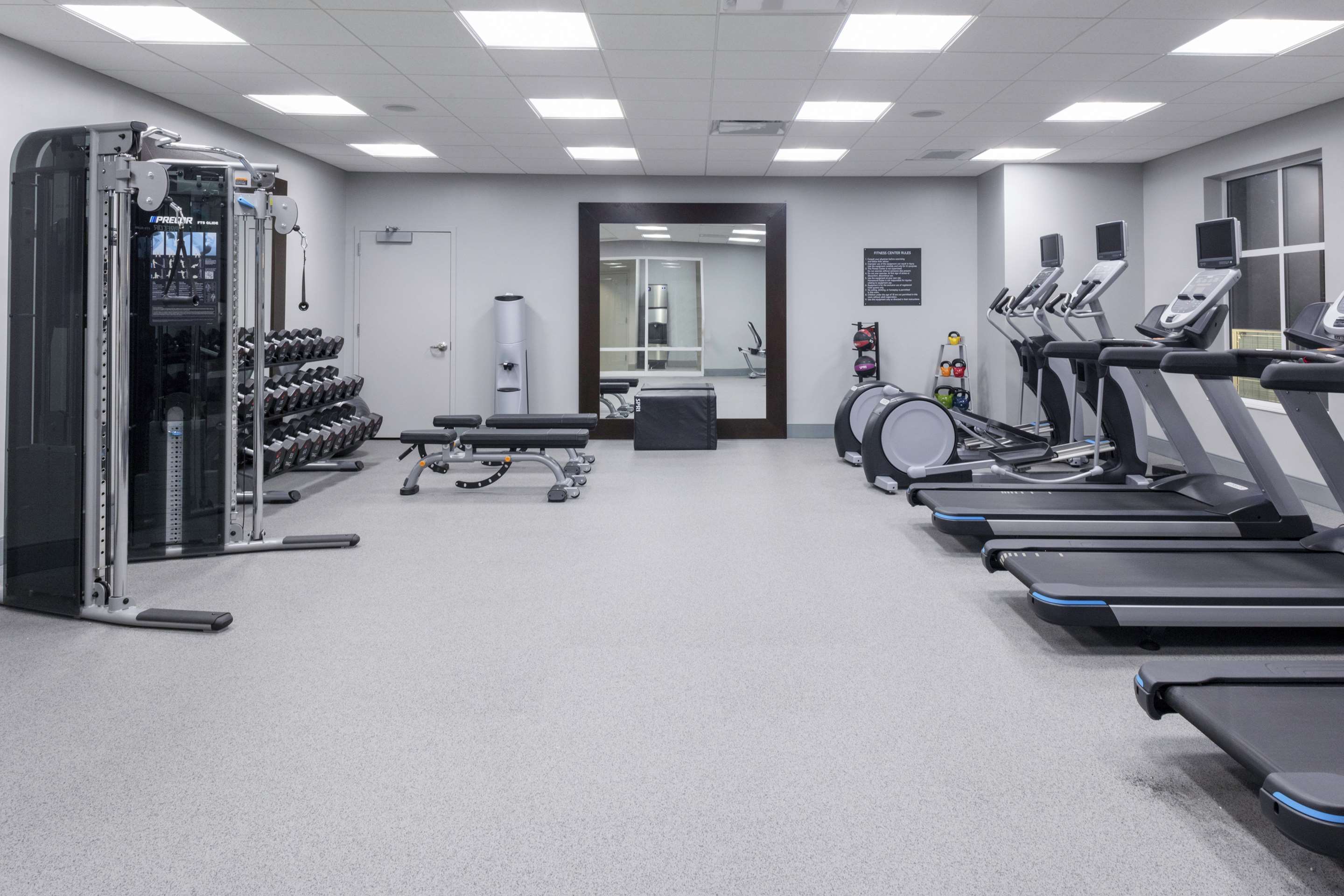 Health club fitness center gym