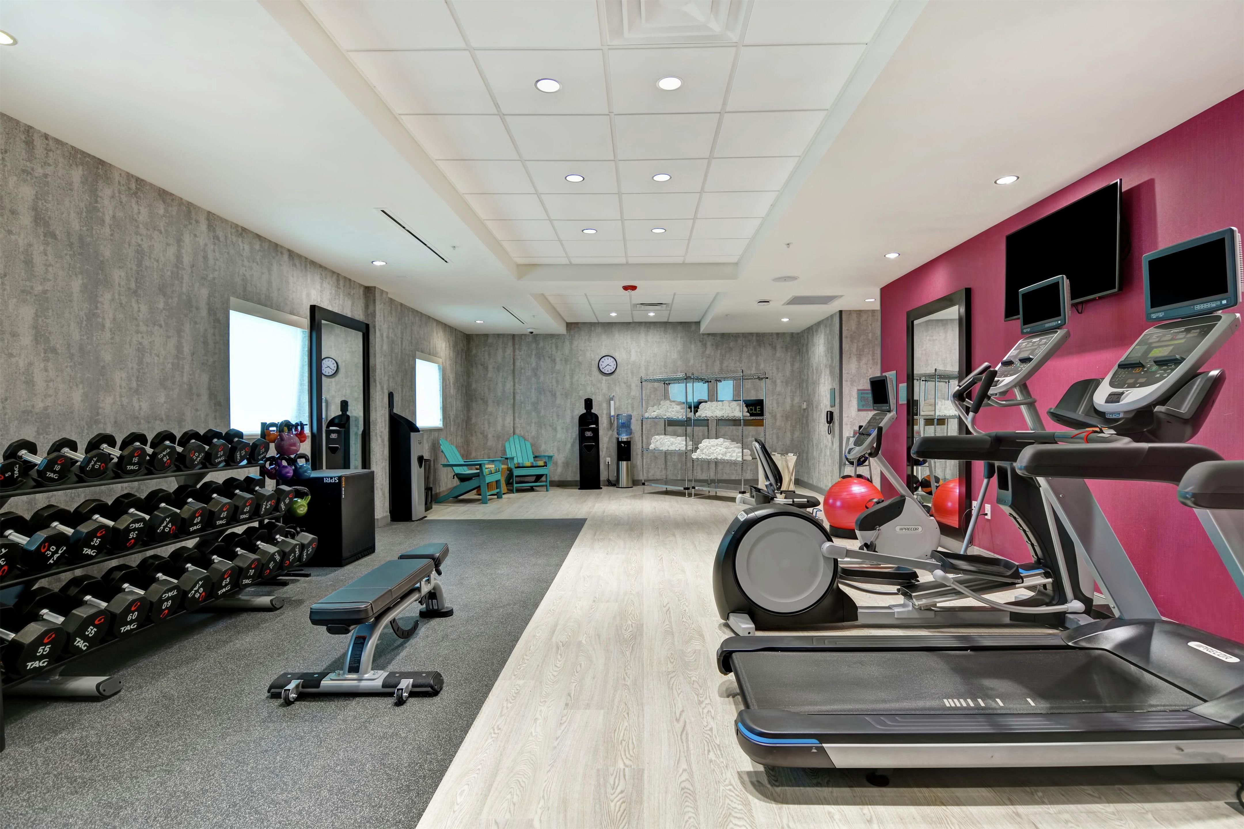 Health club fitness center gym