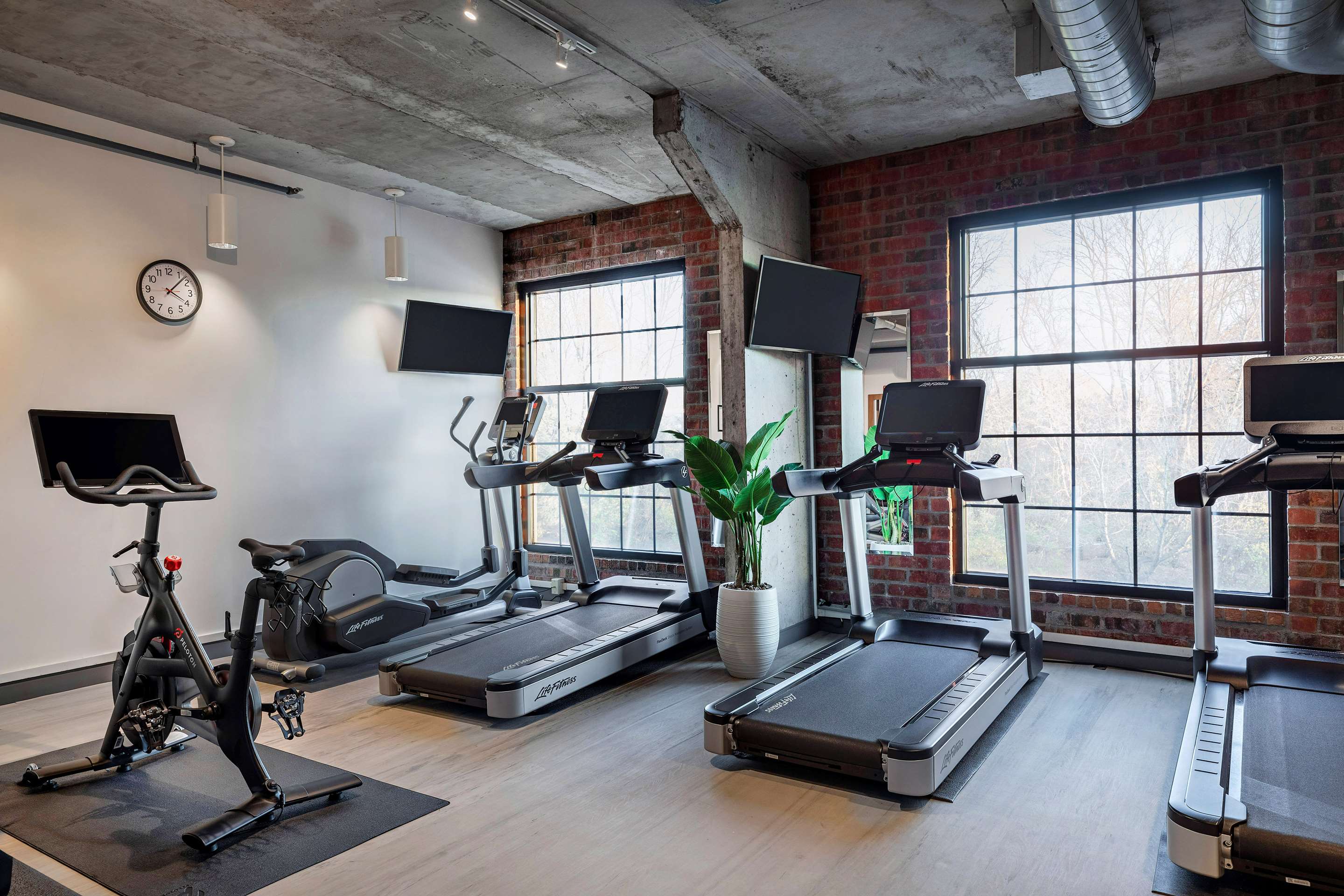 Health club fitness center gym | NYLO Providence Warwick Hotel, Tapestry Collection by Hilton