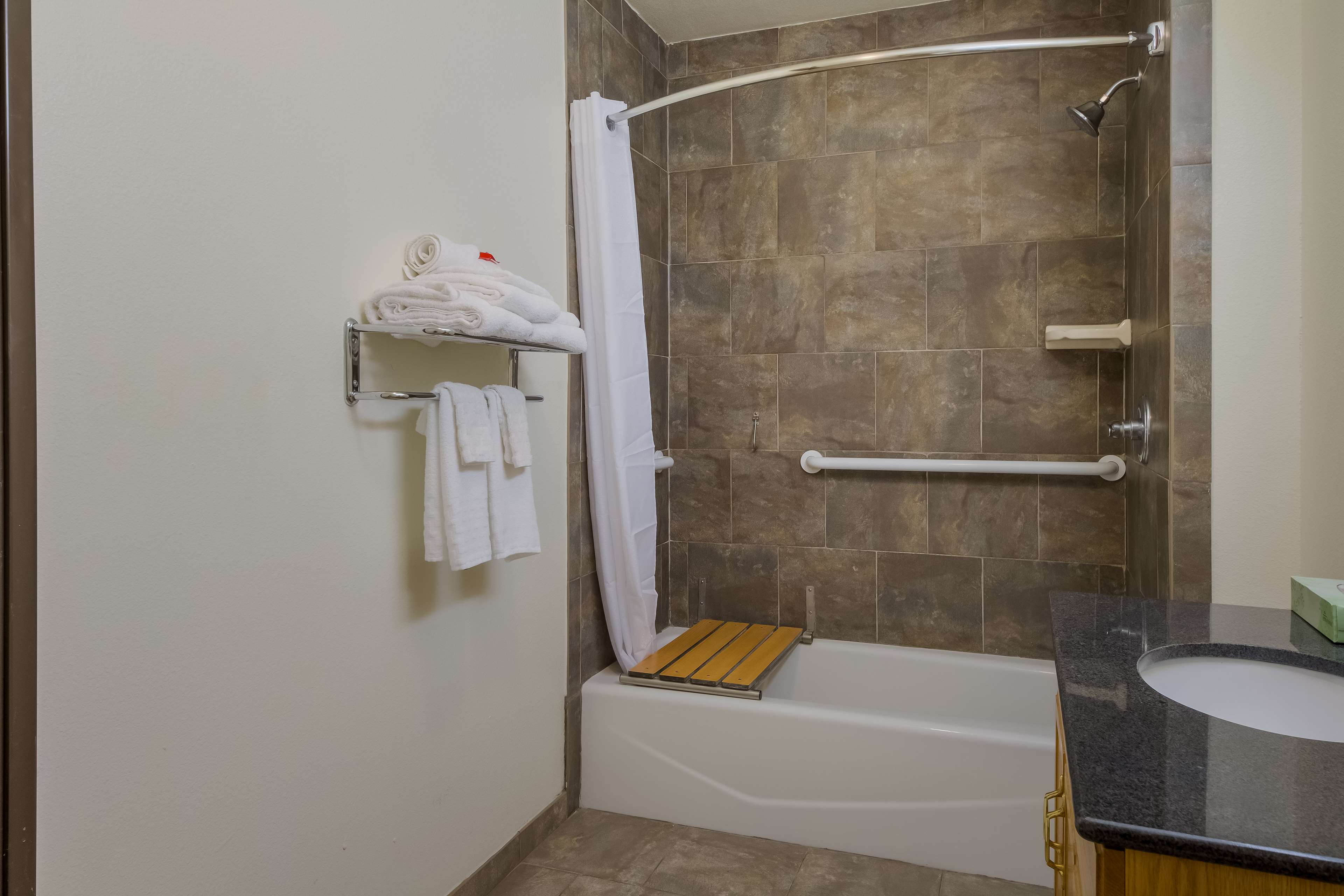 SureStay Hotel by Best Western Falfurrias Room Type - Accessible - Suite 2 Queen, Mobility Accessible, Bathtub, Larger Room, Living Area, Couch, Non-Smoki SureStay Hotel by Best Western Falfurrias Room Type - Accessible - Suite 2 Queen, Mobility Accessible, Bathtub, Larger Room, Living Area, Couch, Non-Smoki
