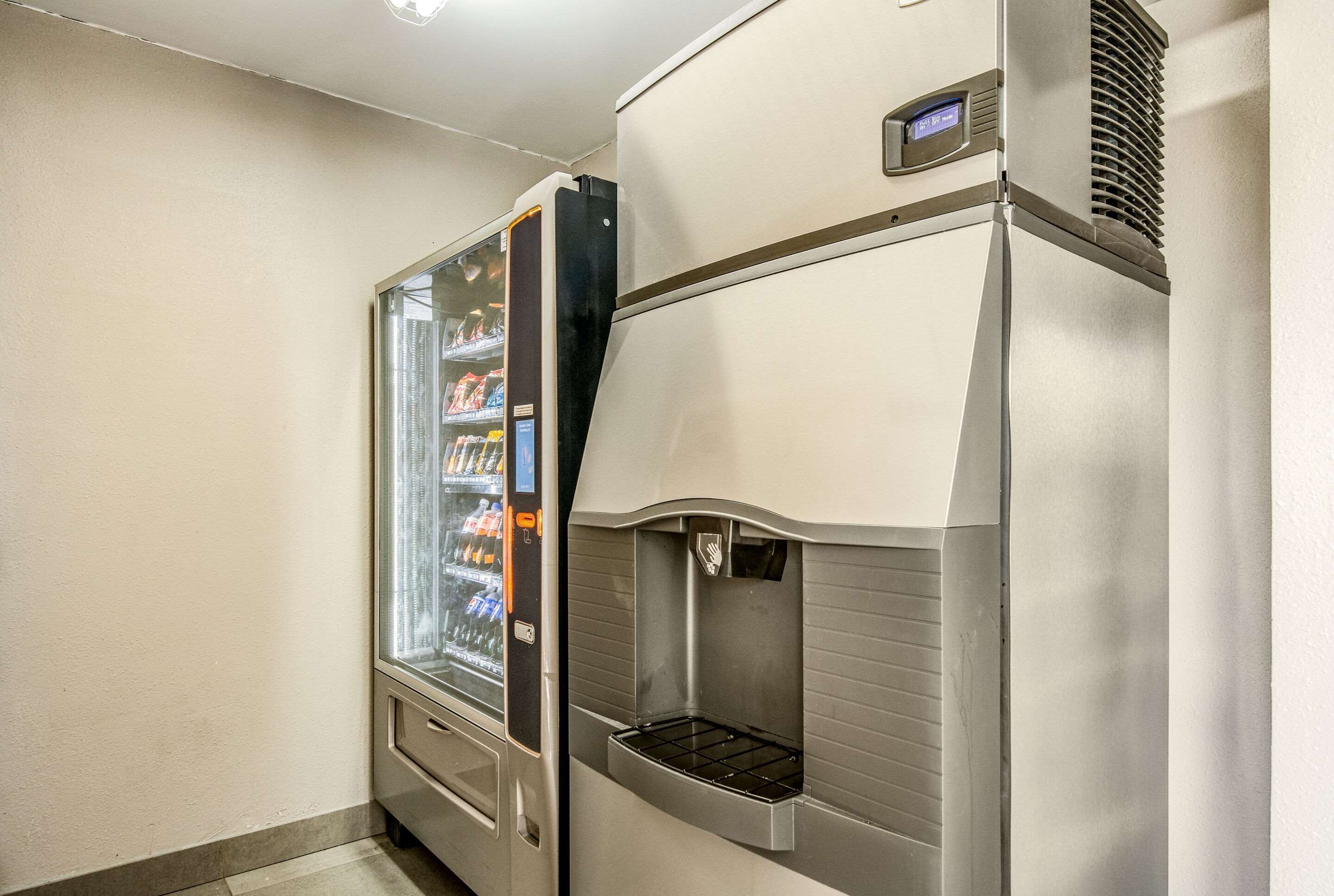 Hotel vending area