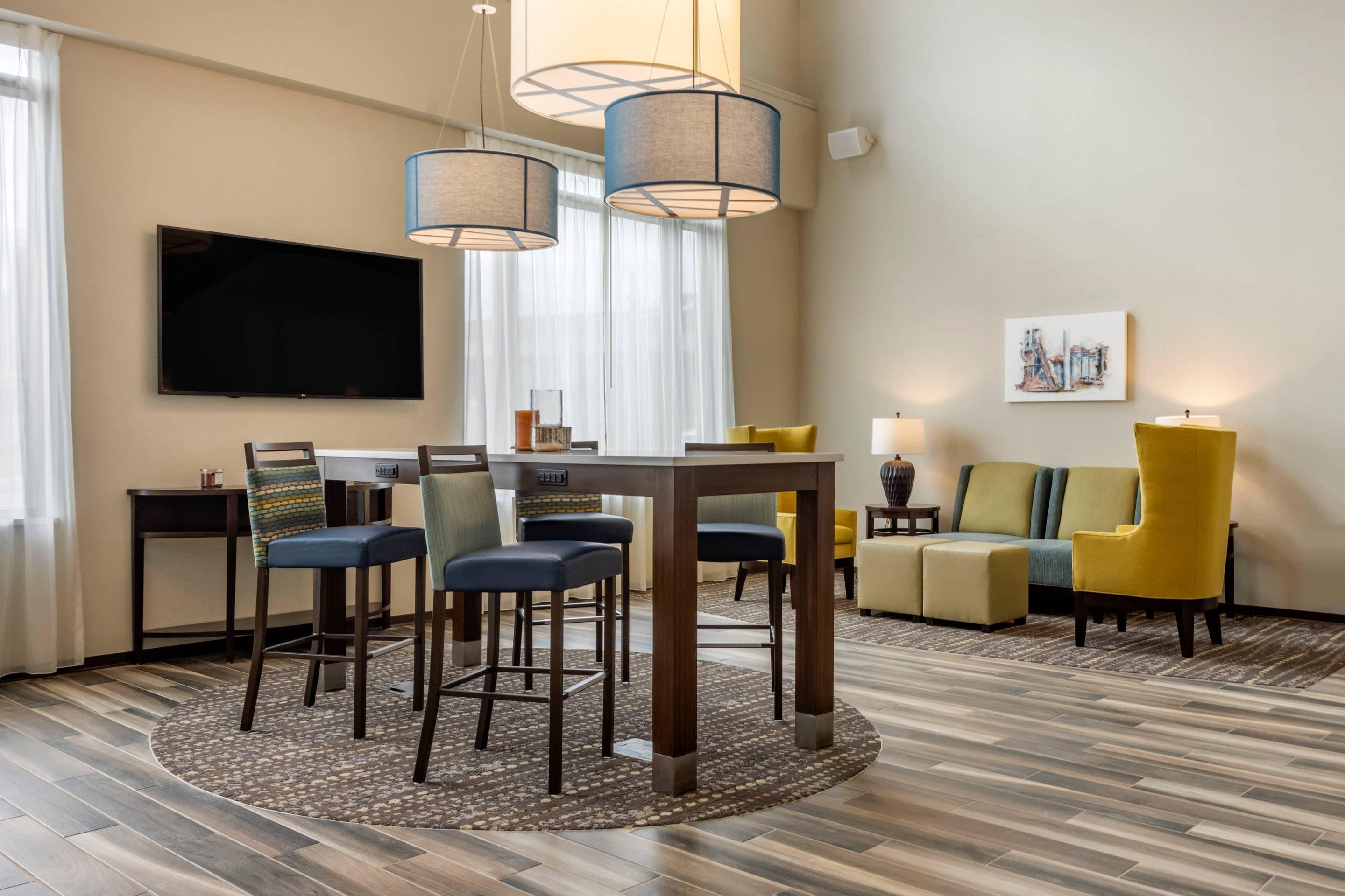 Hotel lobby