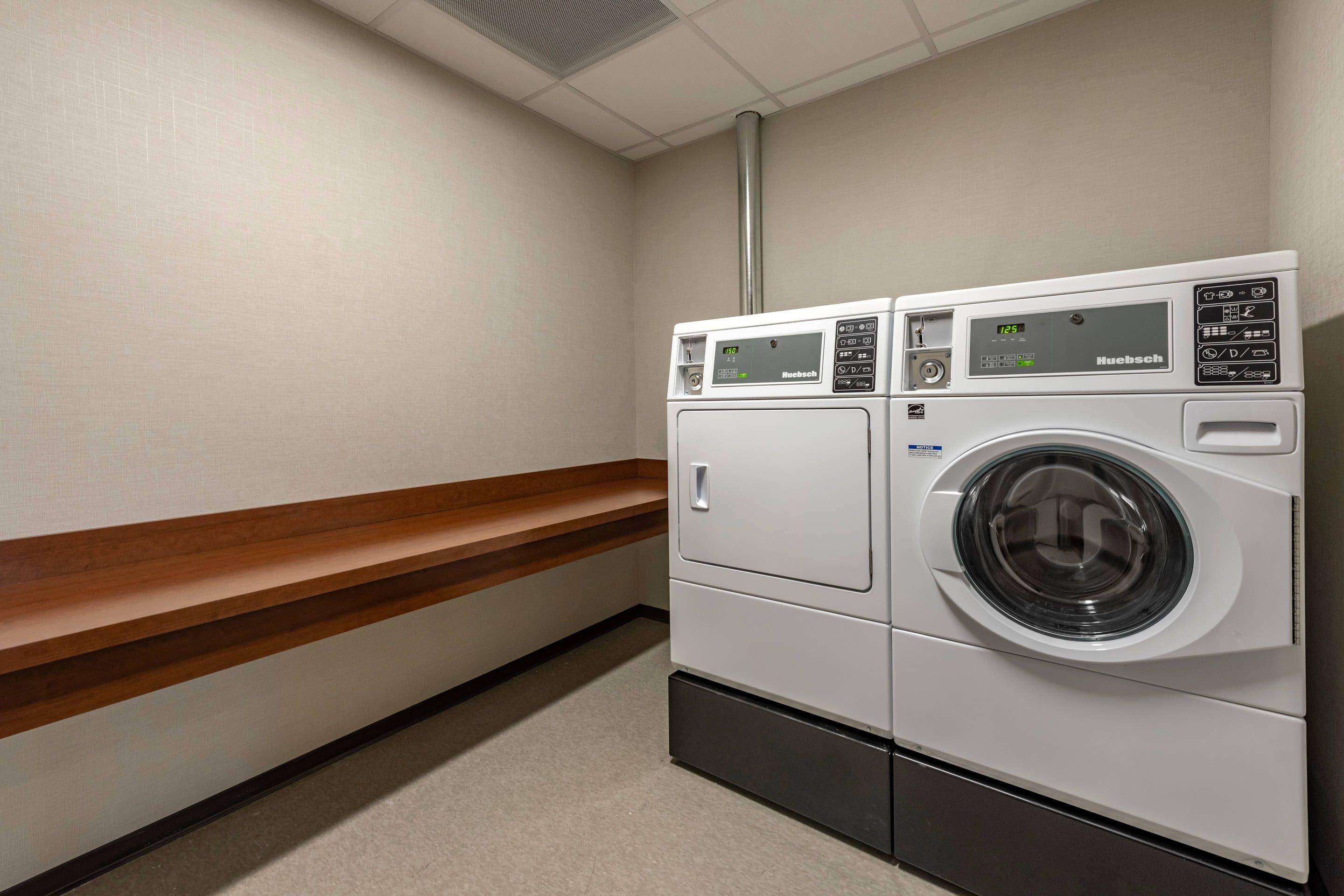 Guest laundry facilities