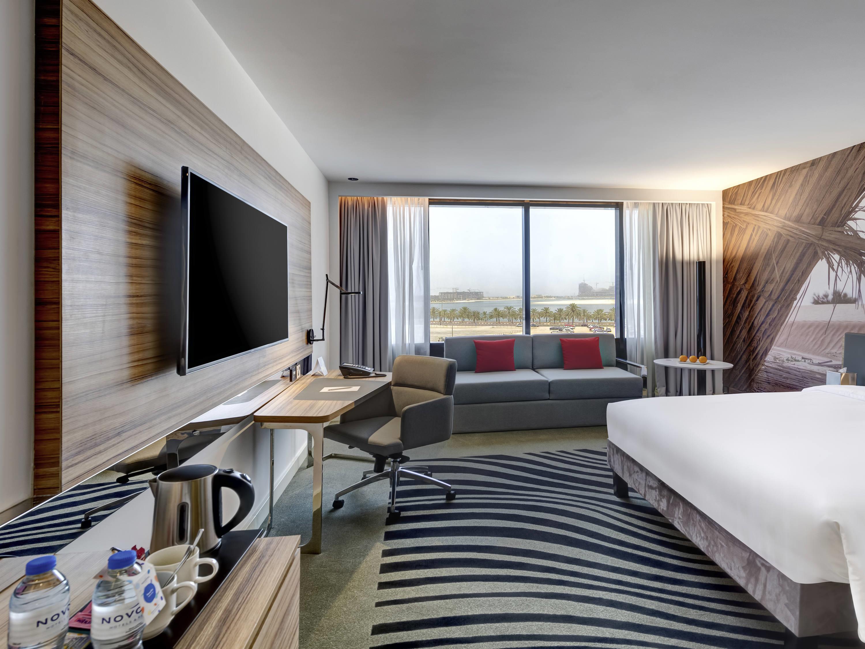 Novotel Sharjah Expo Centre Room Type - SUPERIOR ROOM ONE DOUBLE BED LAGOON VIEW