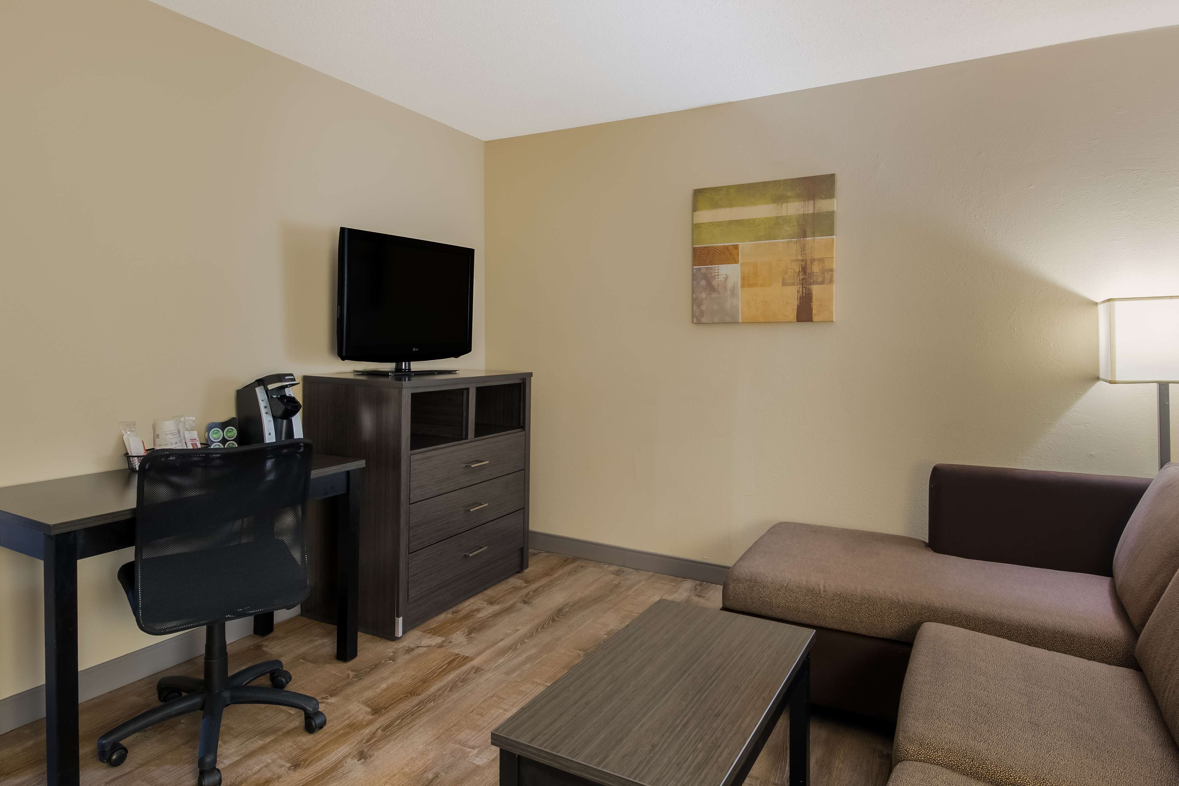 SureStay Plus Hotel by Best Western Jackson Room Type - Suite-2 Queen Beds, Non-Smoking, Sofabed, Two Lcd Televisions, High Speed Internet Access, Microwave