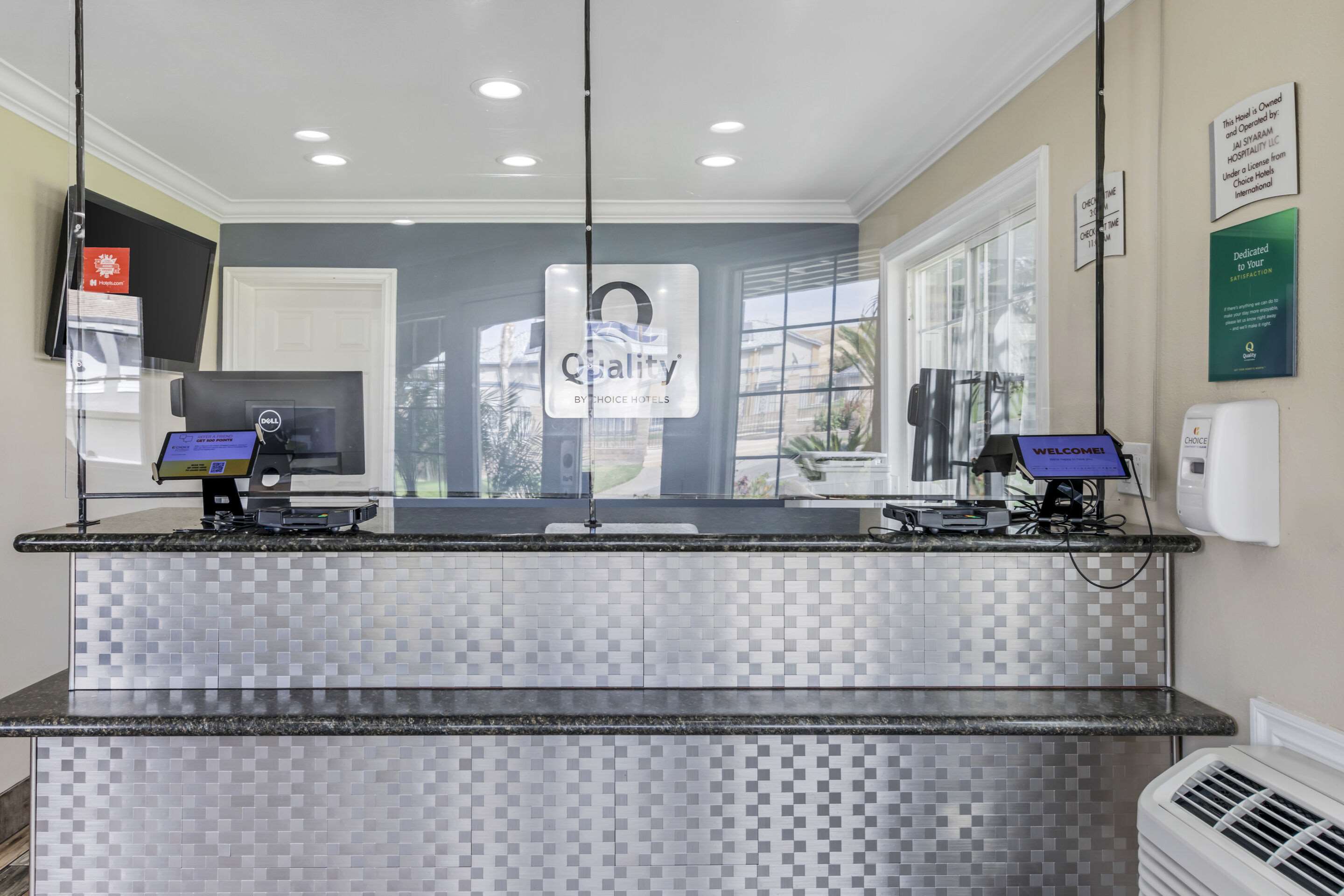 Front desk