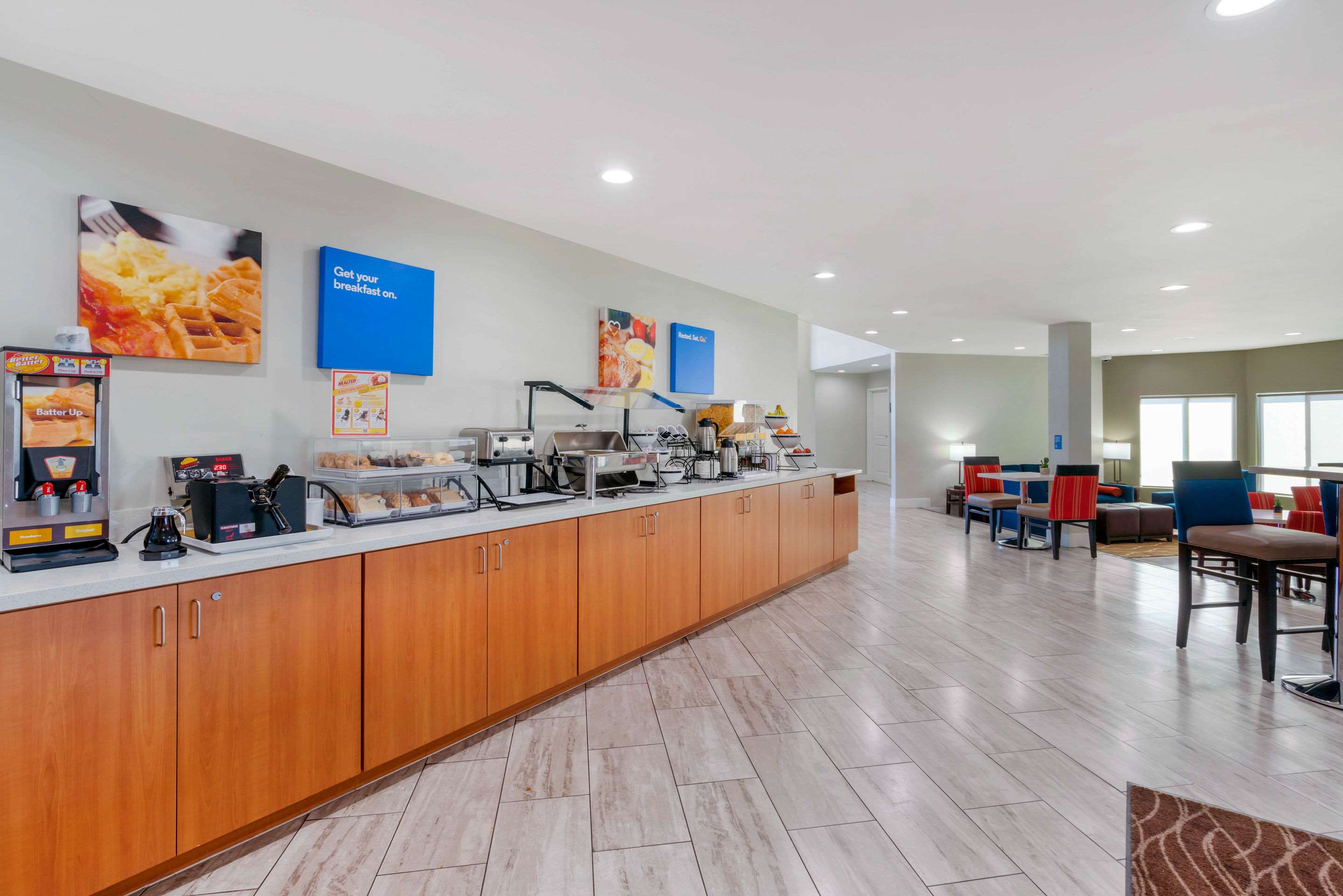 Breakfast counter