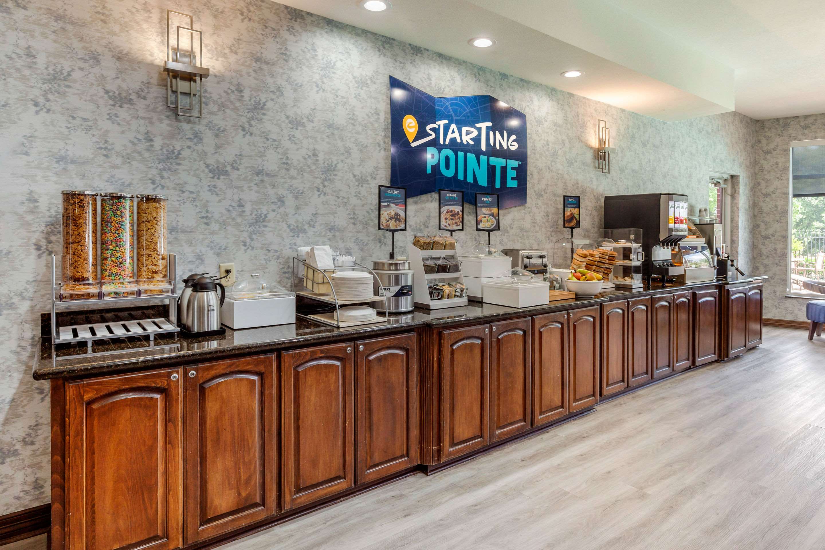 Assorted breakfast items | Clarion Pointe Sulphur Springs