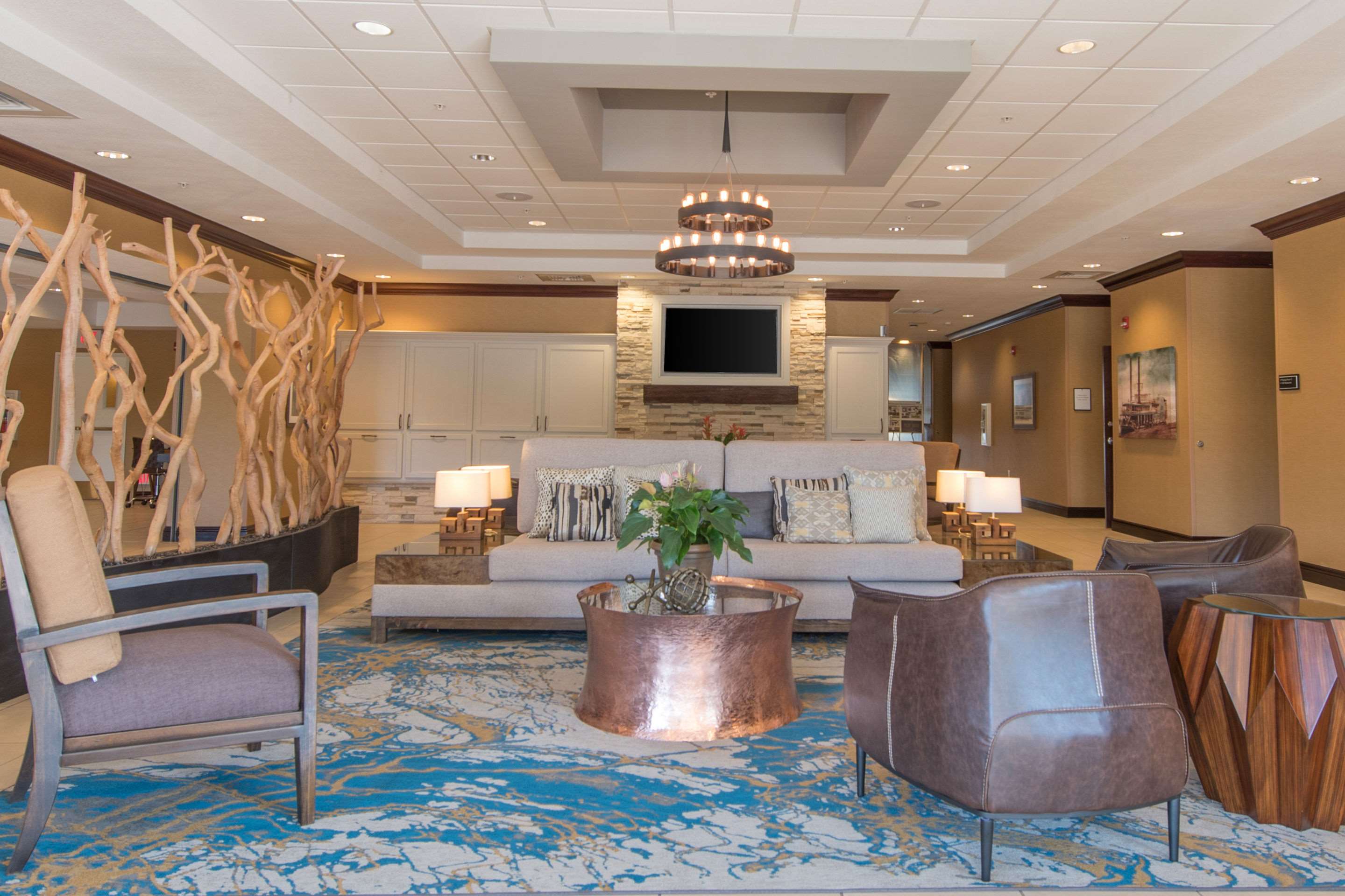 Hotel lobby