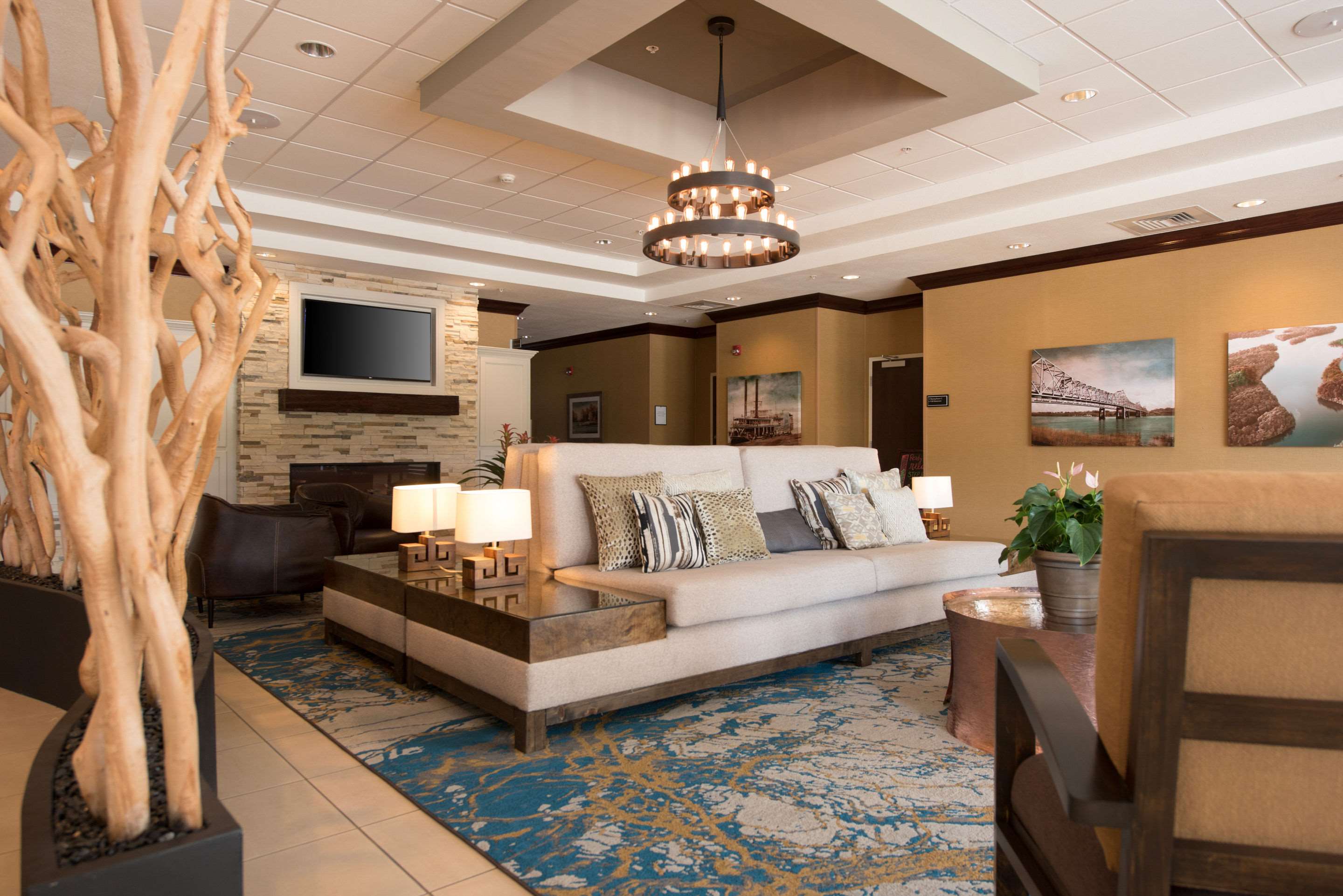 Hotel lobby