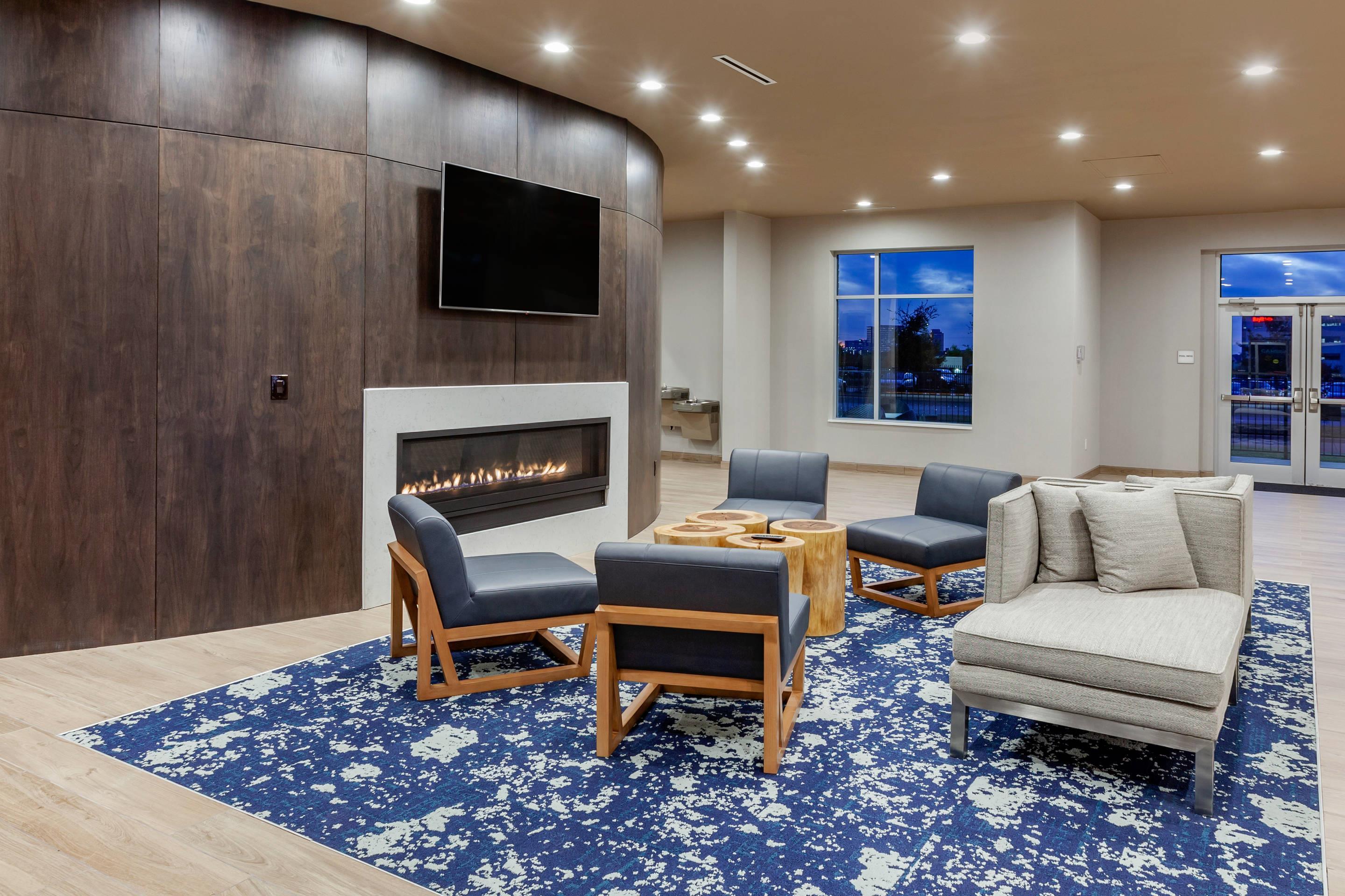 Lobby with sitting area | Cambria Hotel Richardson - Dallas