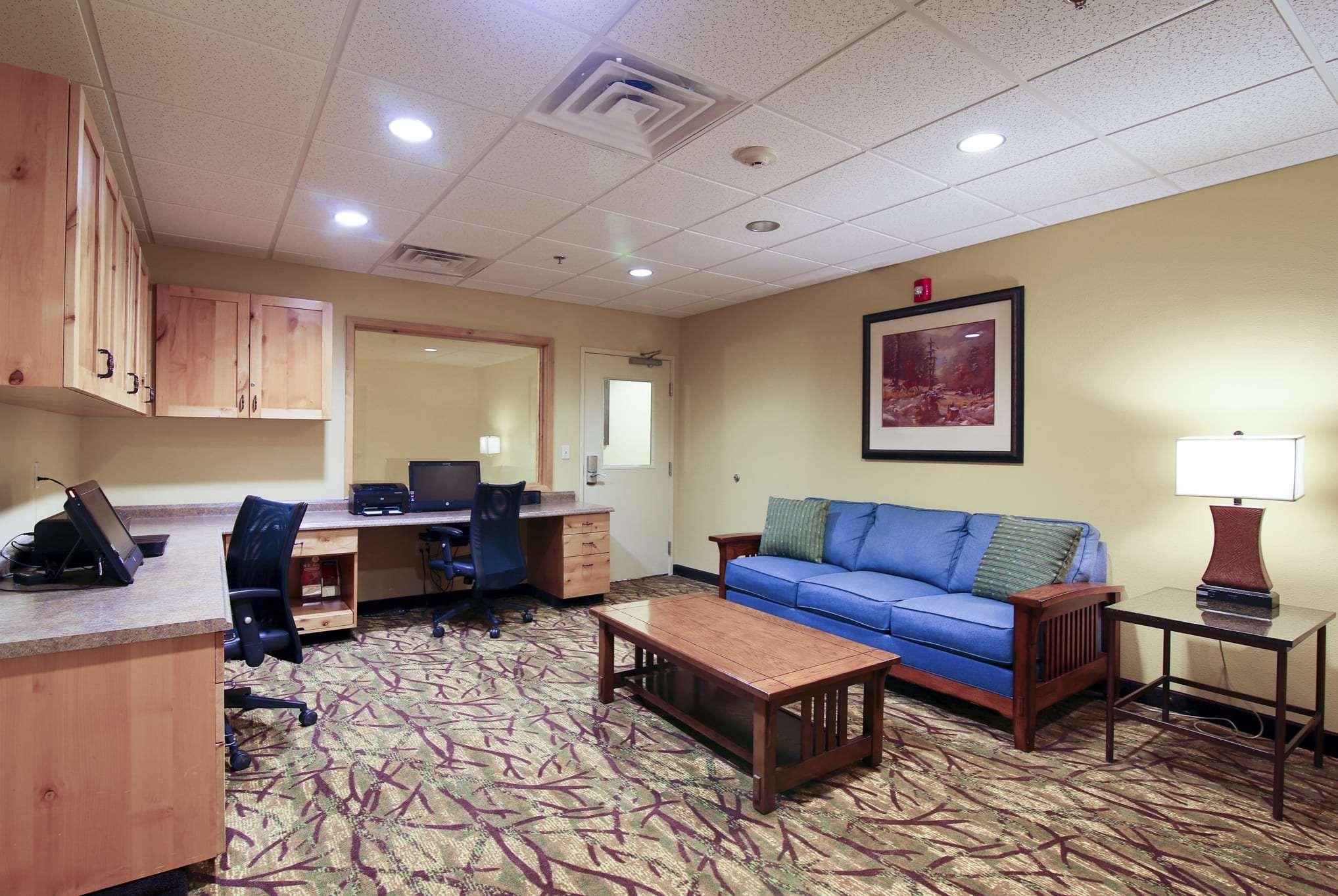 Business Center | Hawthorn Suites by Wyndham Minot