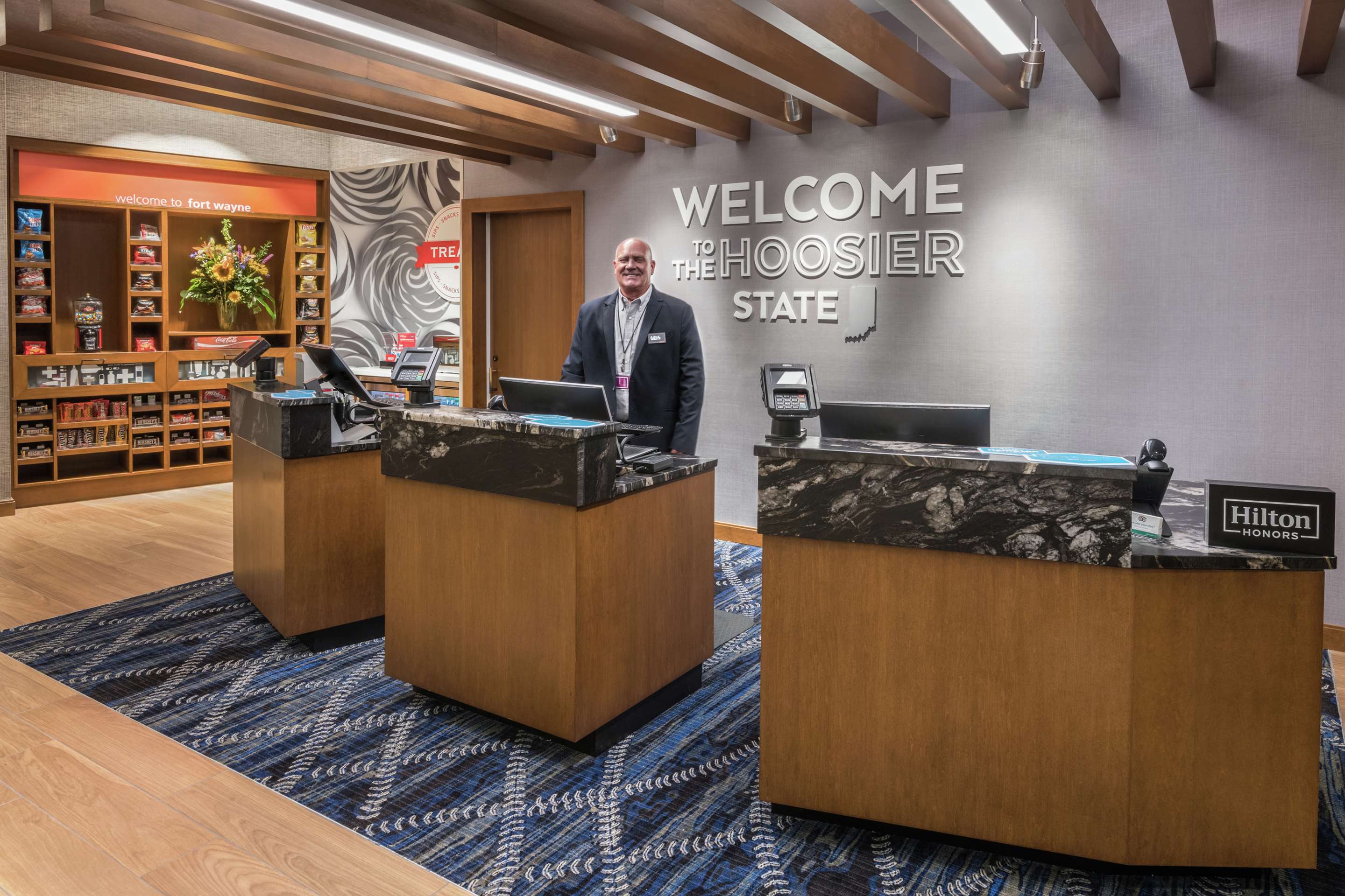 Reception | Hampton Inn & Suites Fort Wayne Downtown