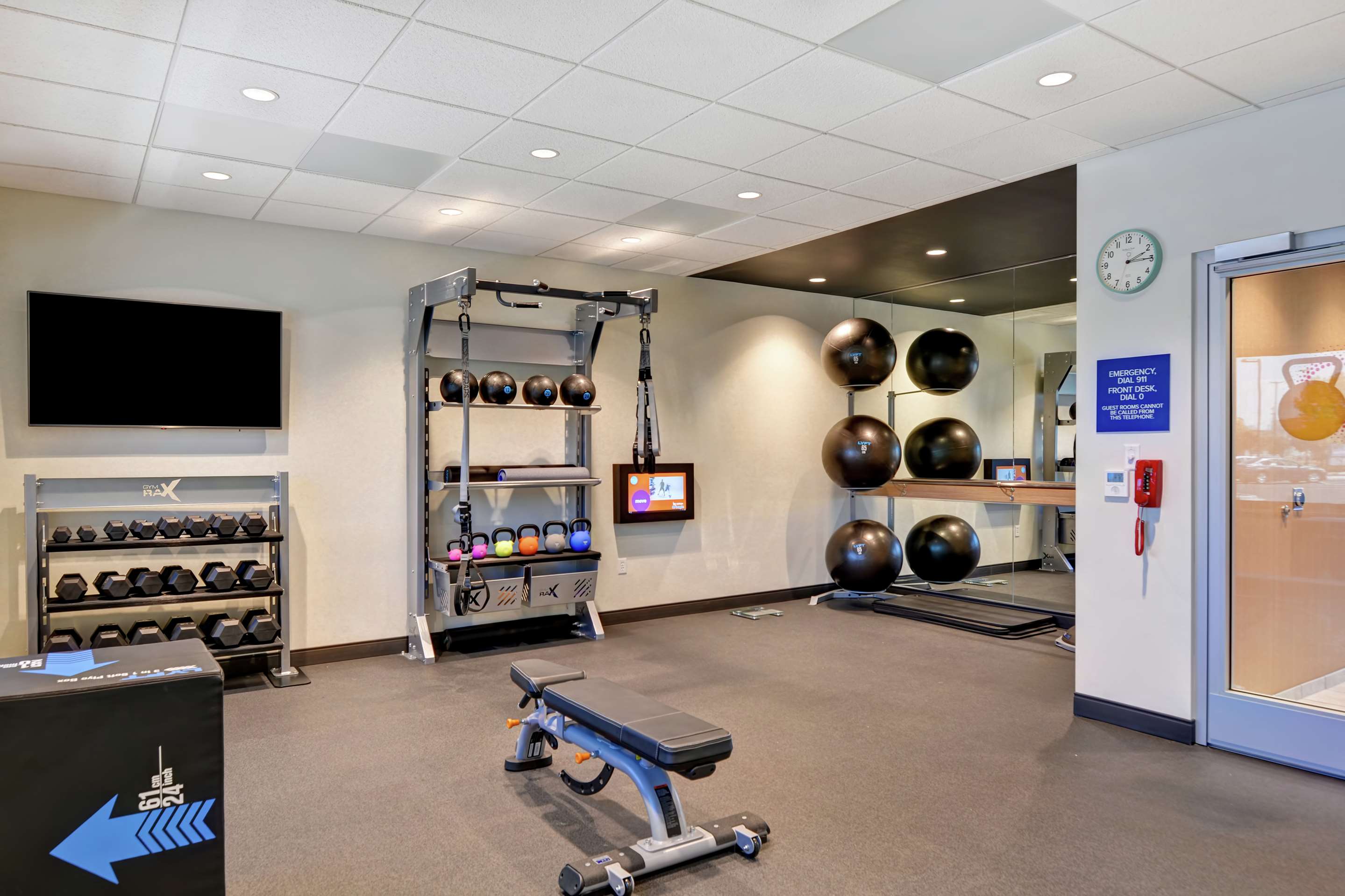 Health club fitness center gym | Tru by Hilton Idaho Falls