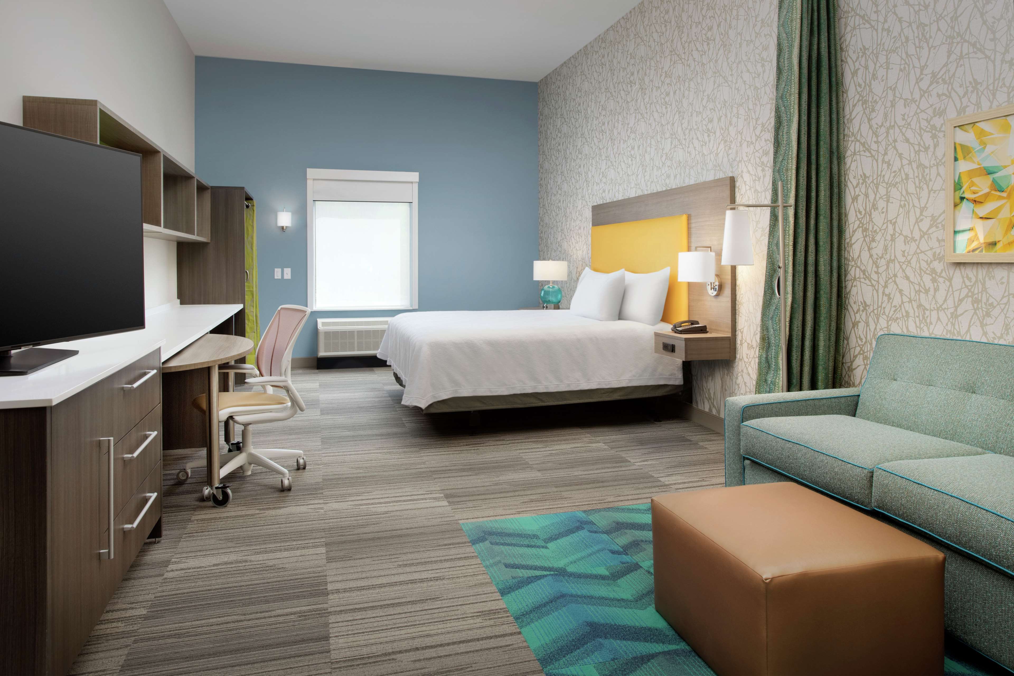 Home2 Suites by Hilton Phoenix Airport South, AZ Room Type - 1KG HEARING ACC STUDIO NS