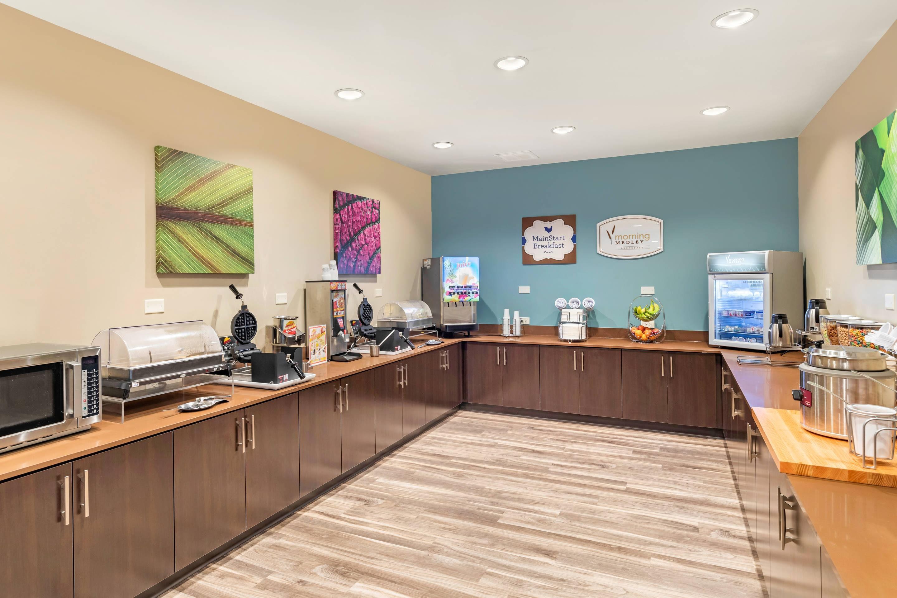 Breakfast area