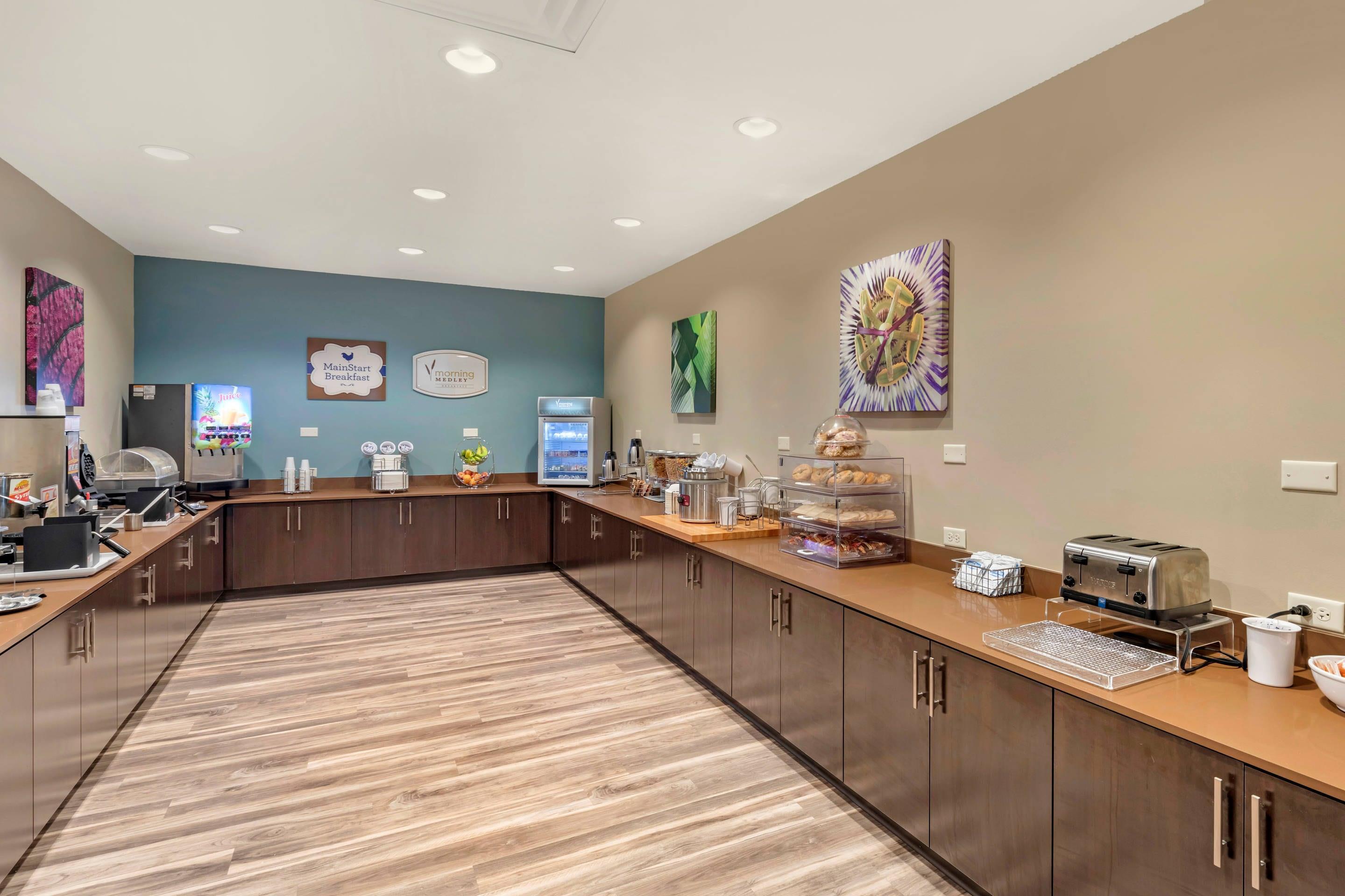 Breakfast area