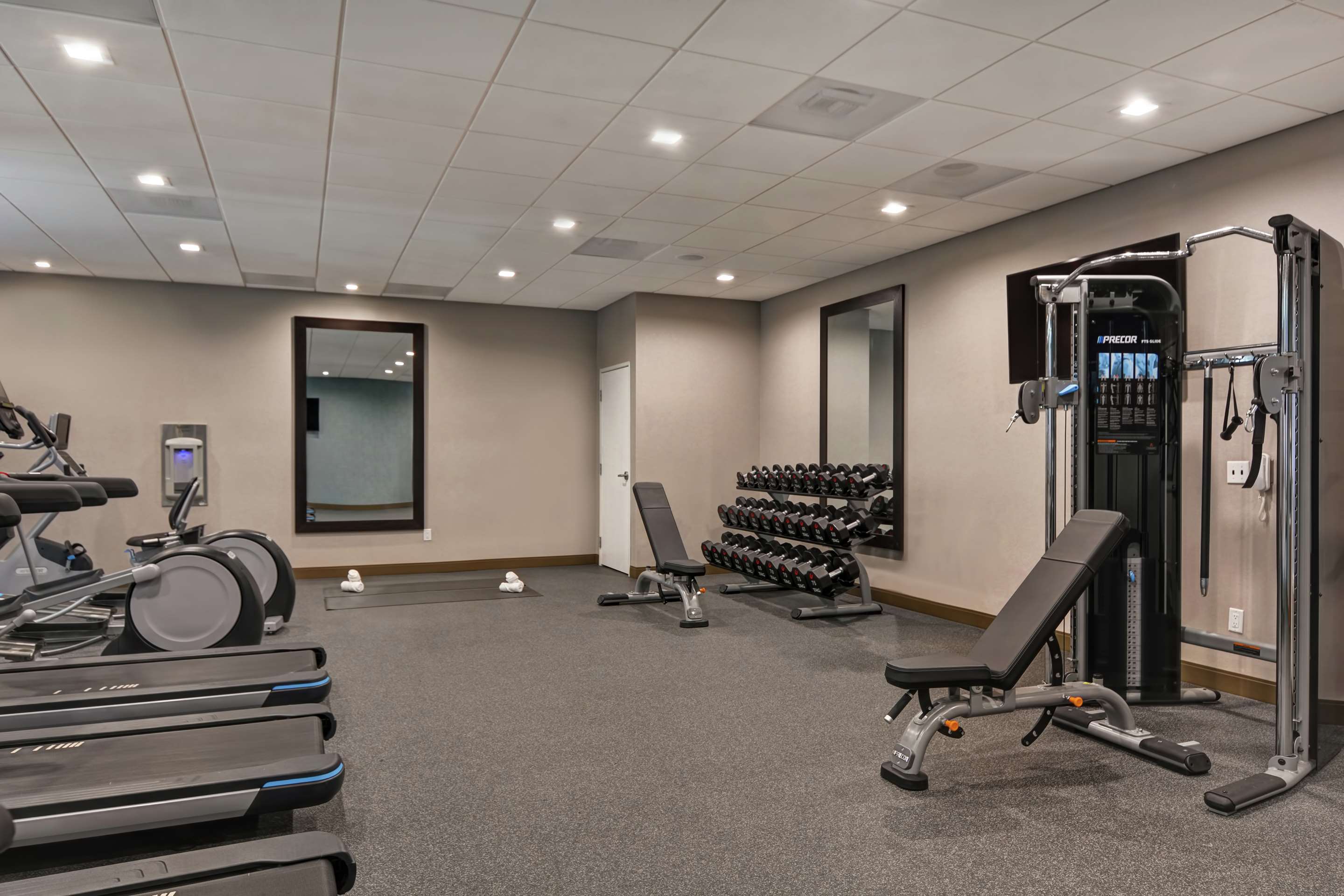 Health club fitness center gym