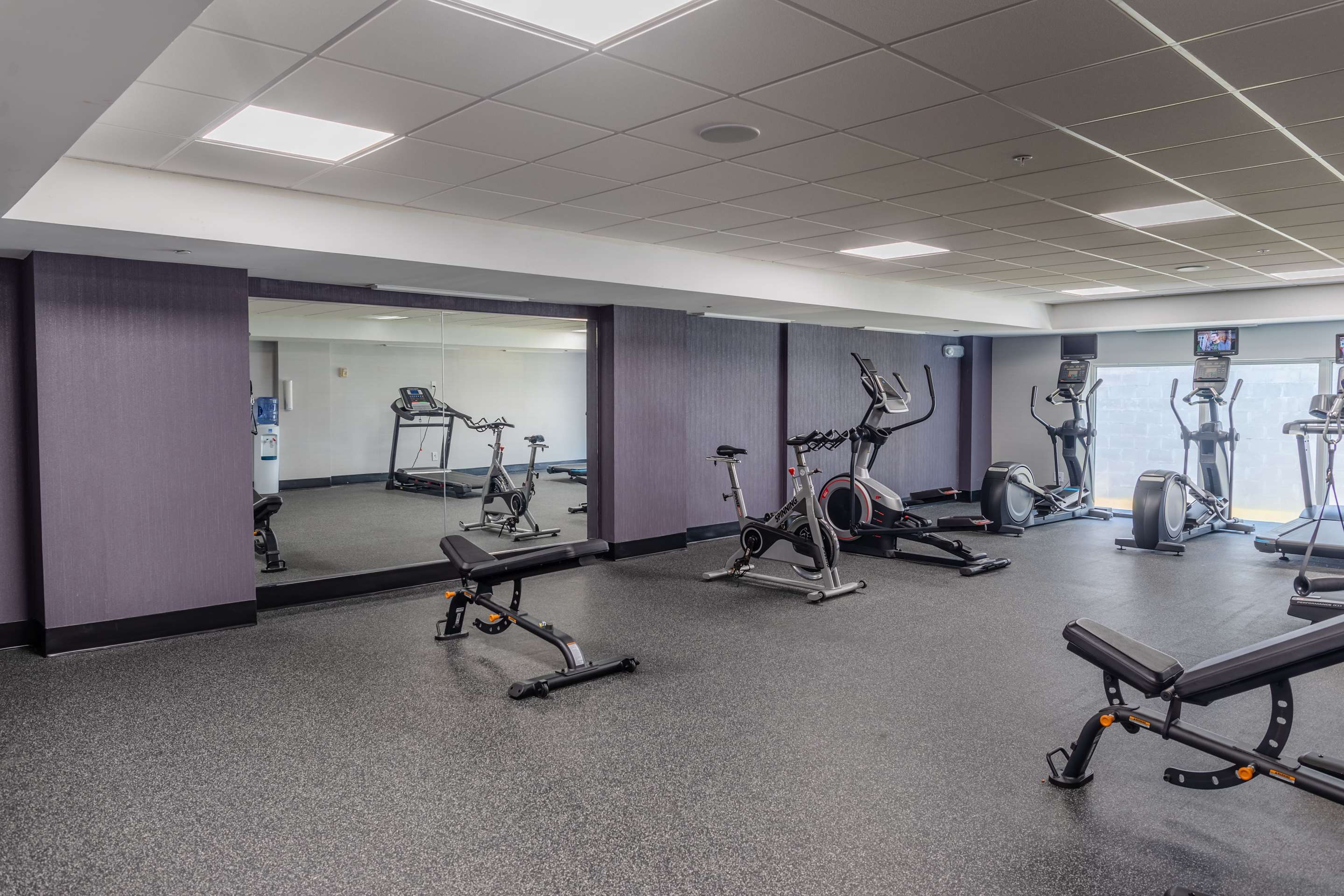 Health club fitness center gym