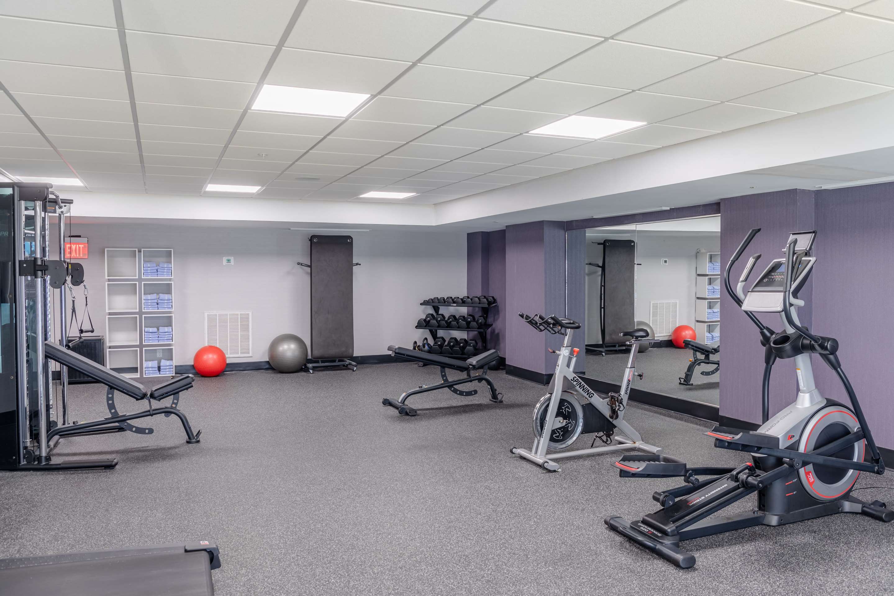 Health club fitness center gym