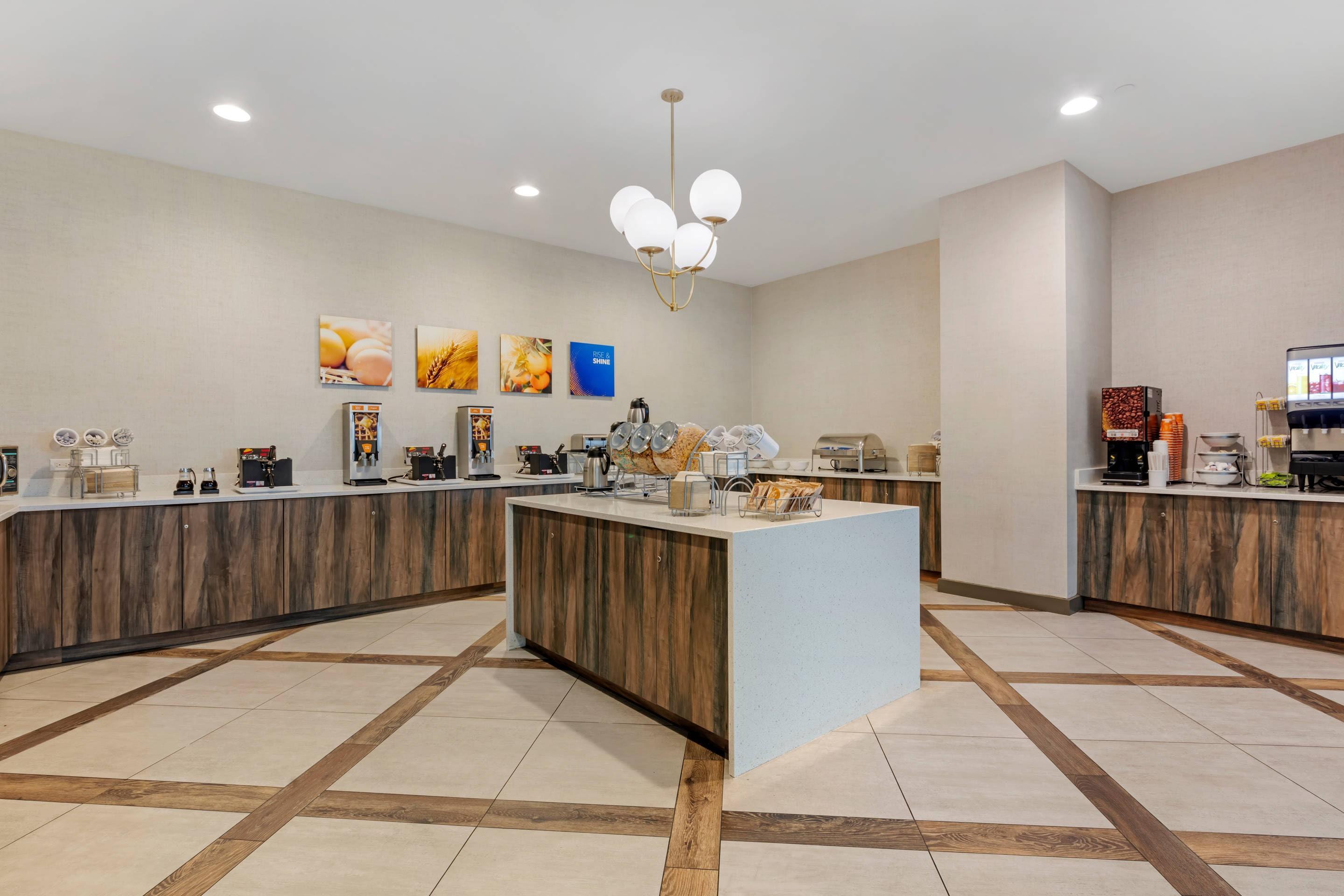 Breakfast area