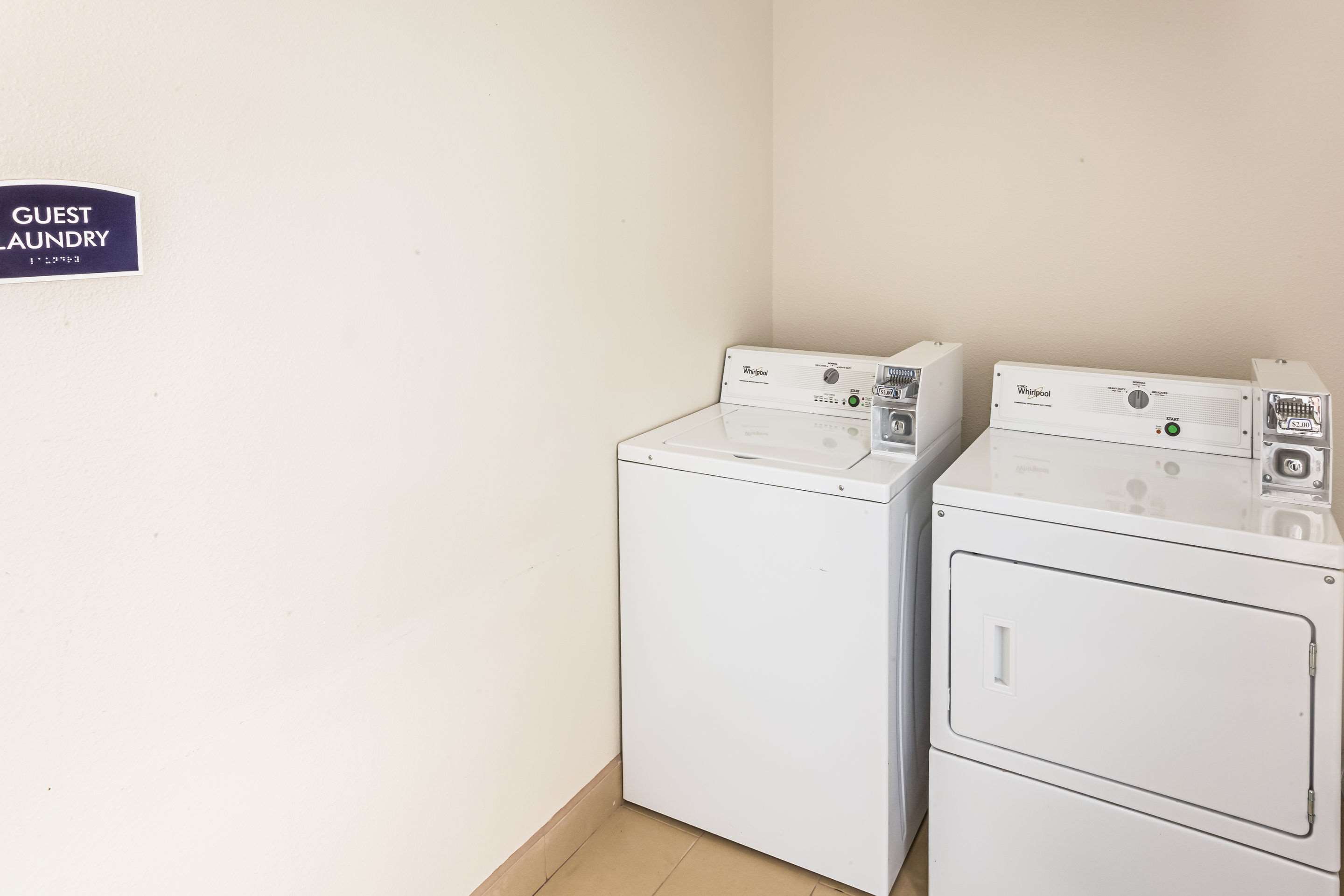 Guest laundry facilities