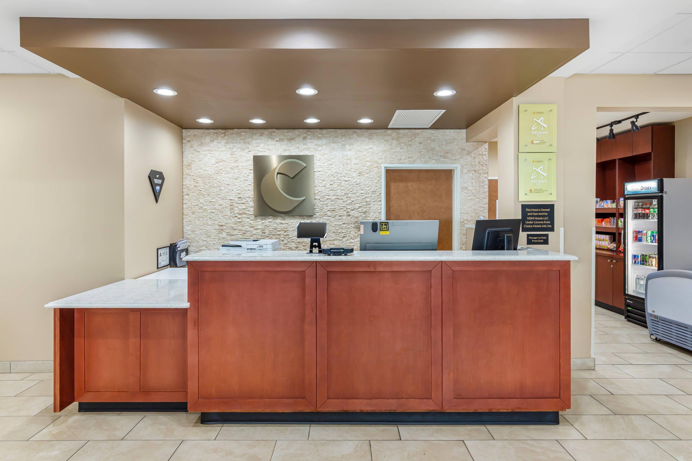 Front desk