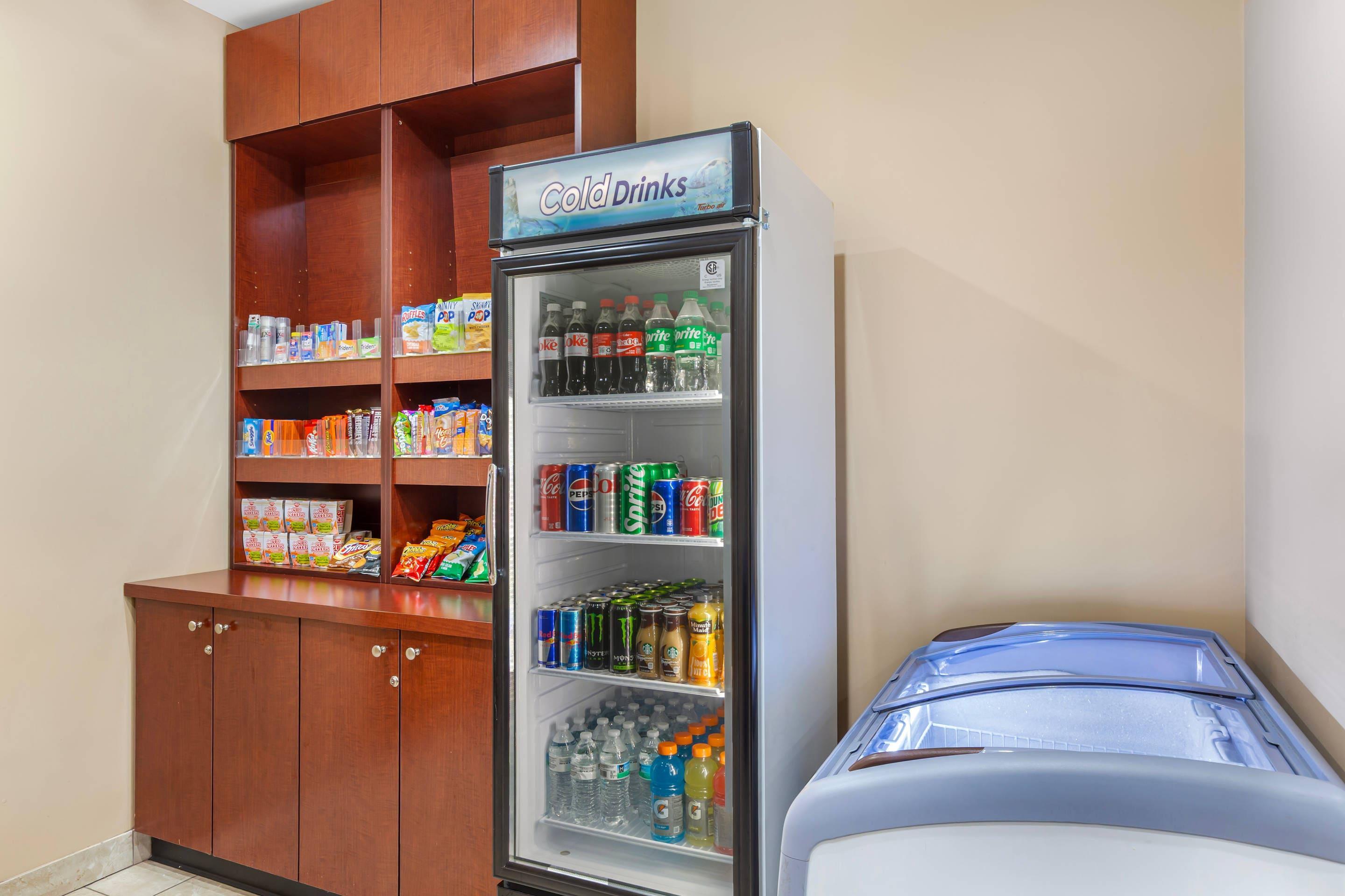 Hotel vending area